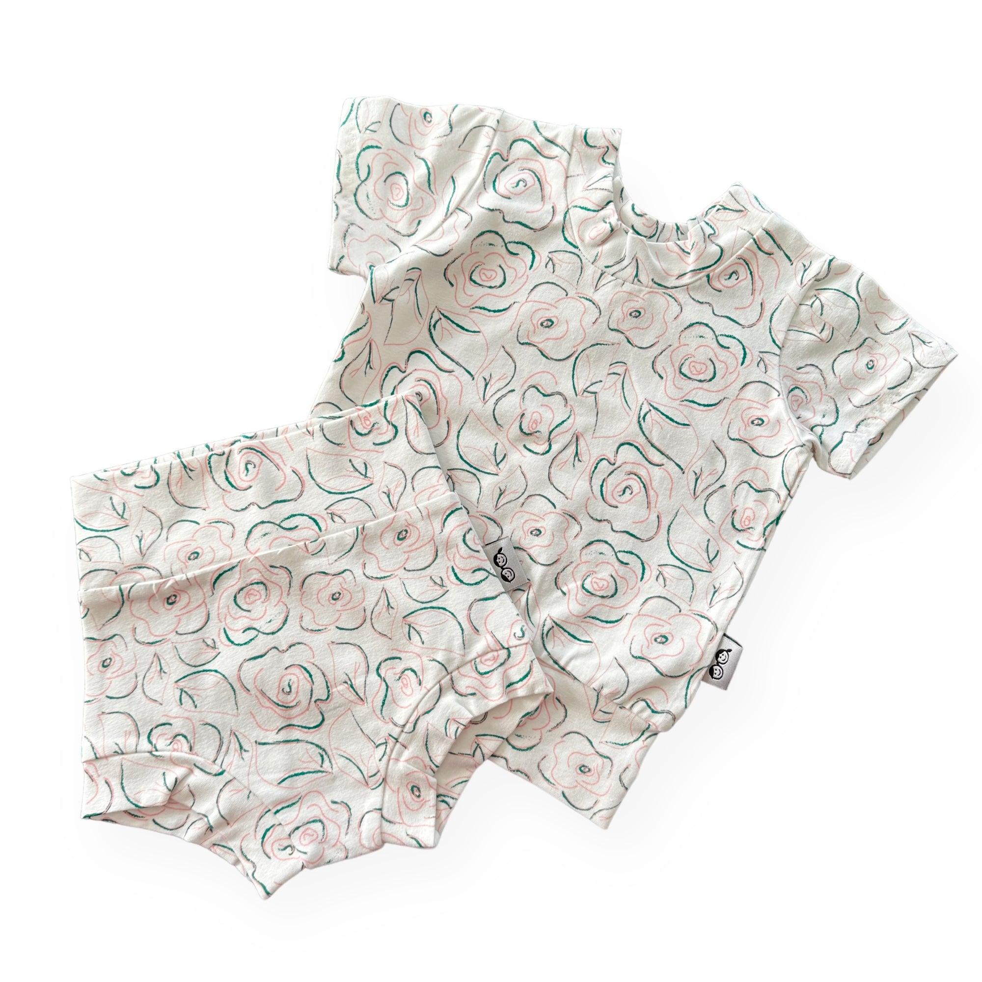 Sketched Roses Summer Lounge Set