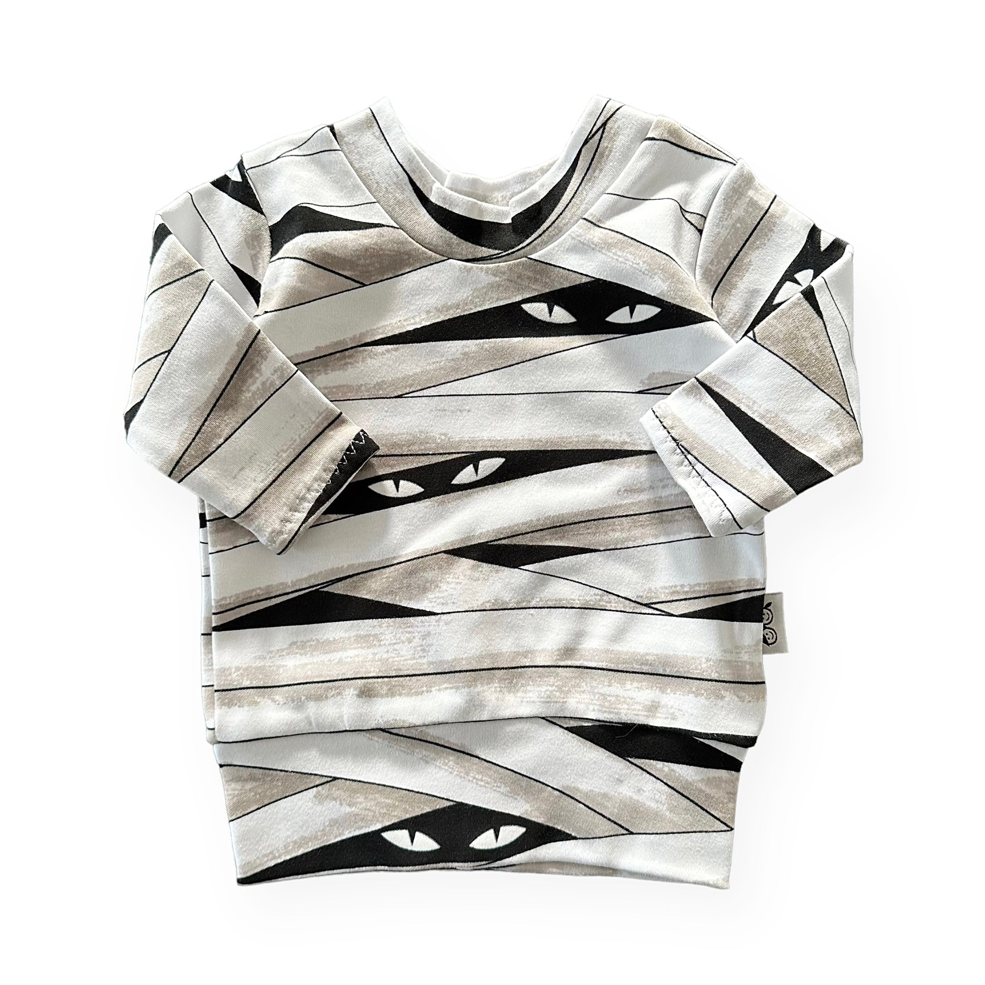 White Mummy Summer Lounge Top