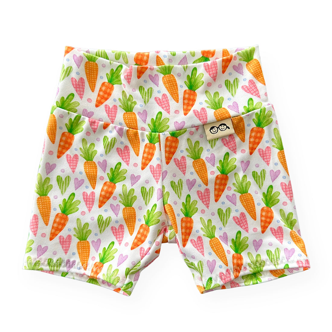 Lovely Carrots Biker Shorts