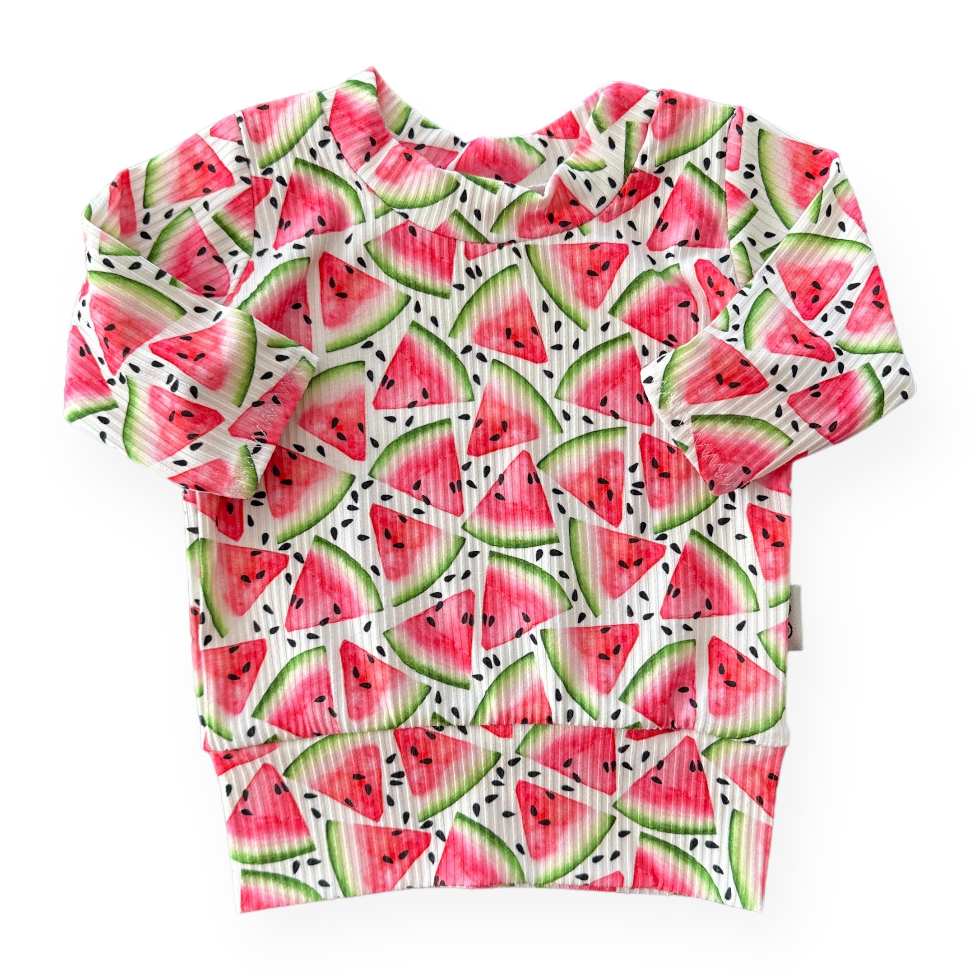 Watermelon Ribbed Lounge Set