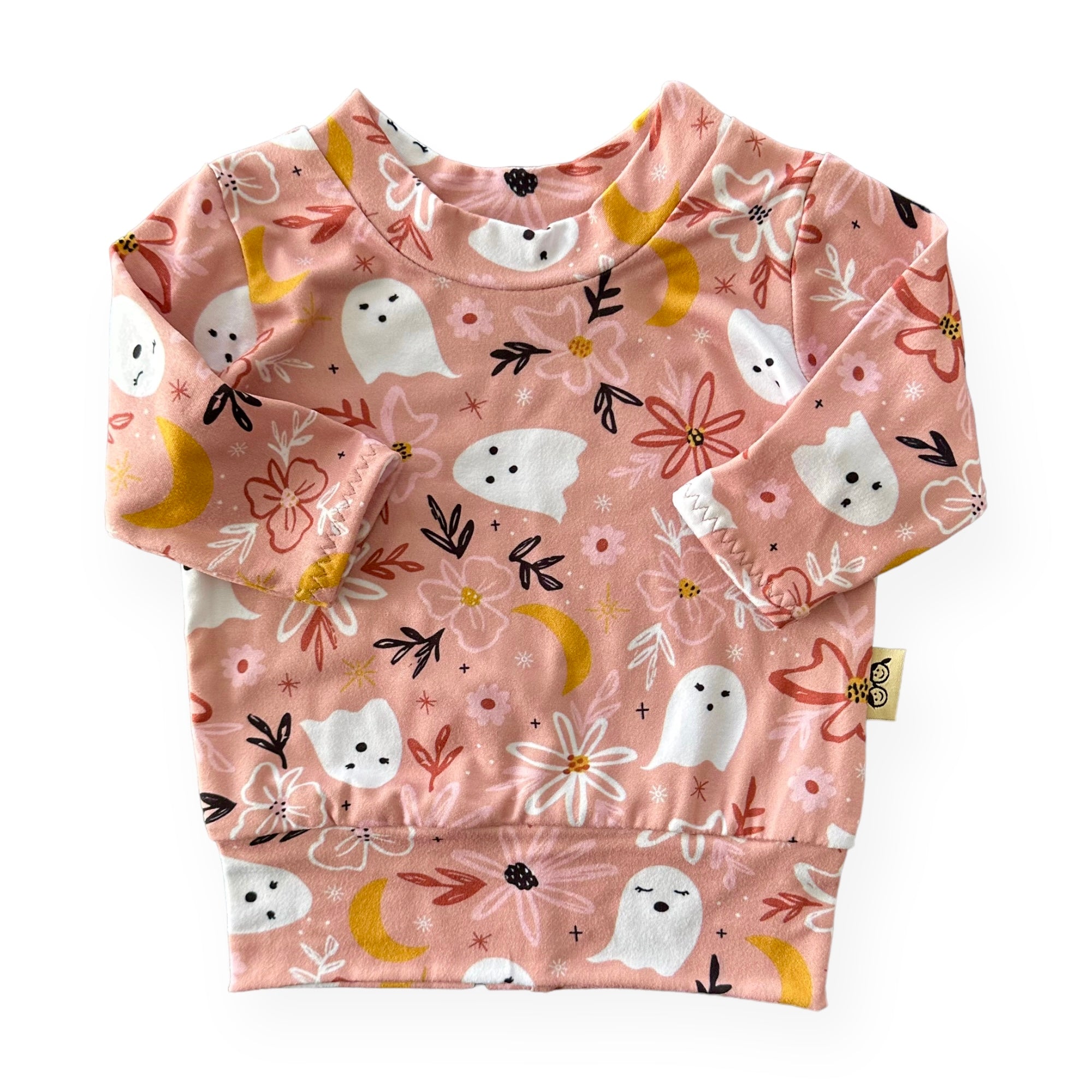 Ghouls on Peach Lounge Top