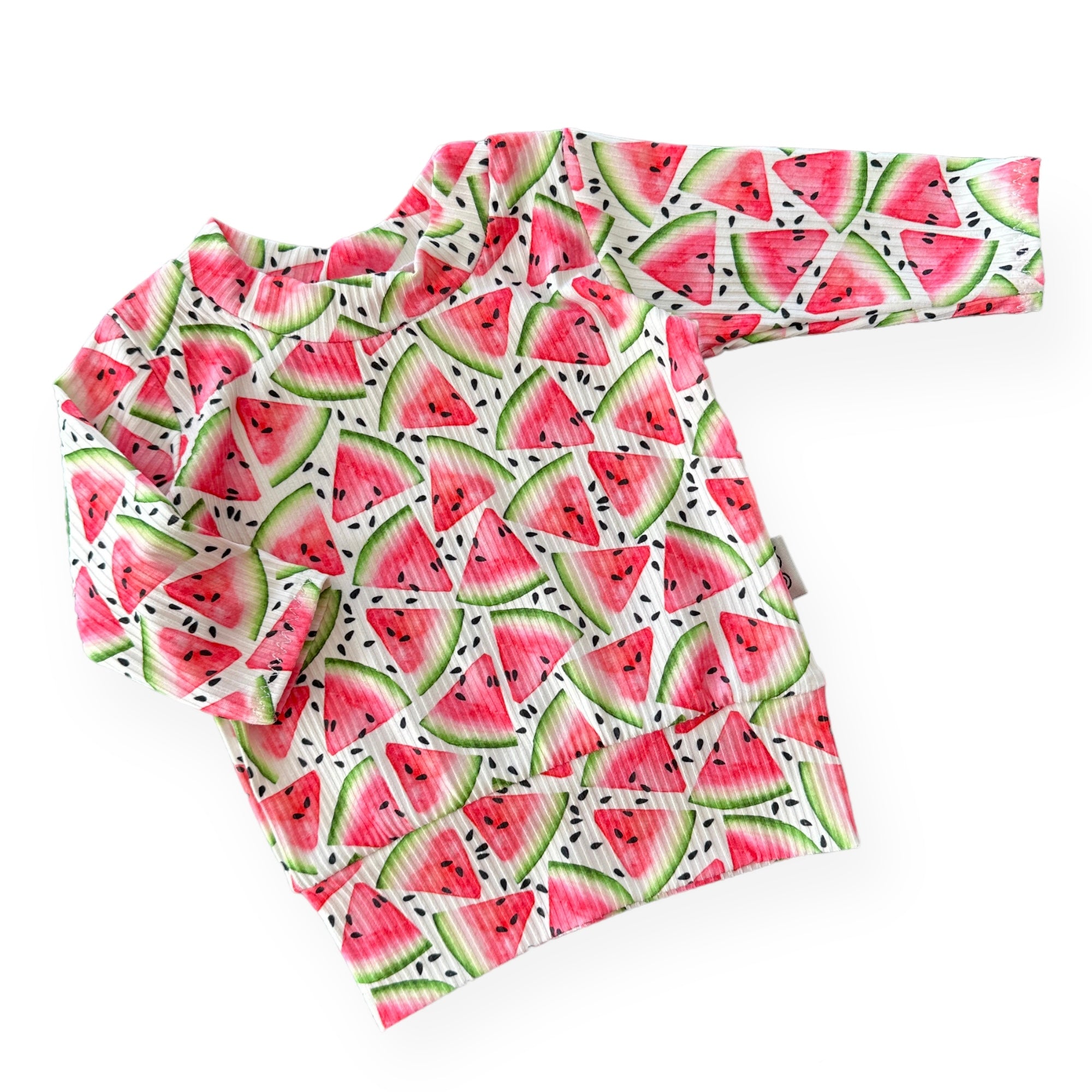 Watermelon Ribbed Lounge Set