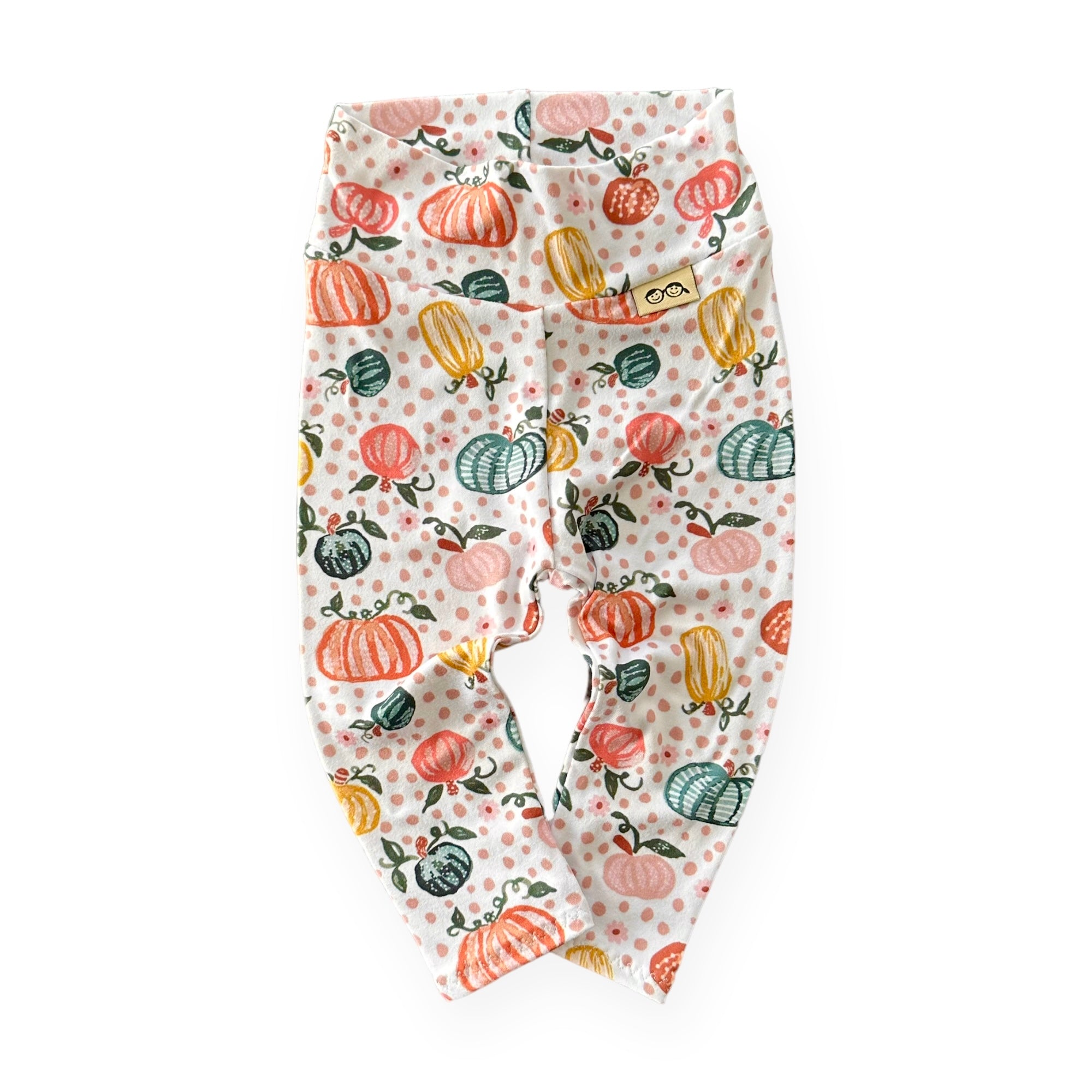 Polka Dot Pumpkins Leggings