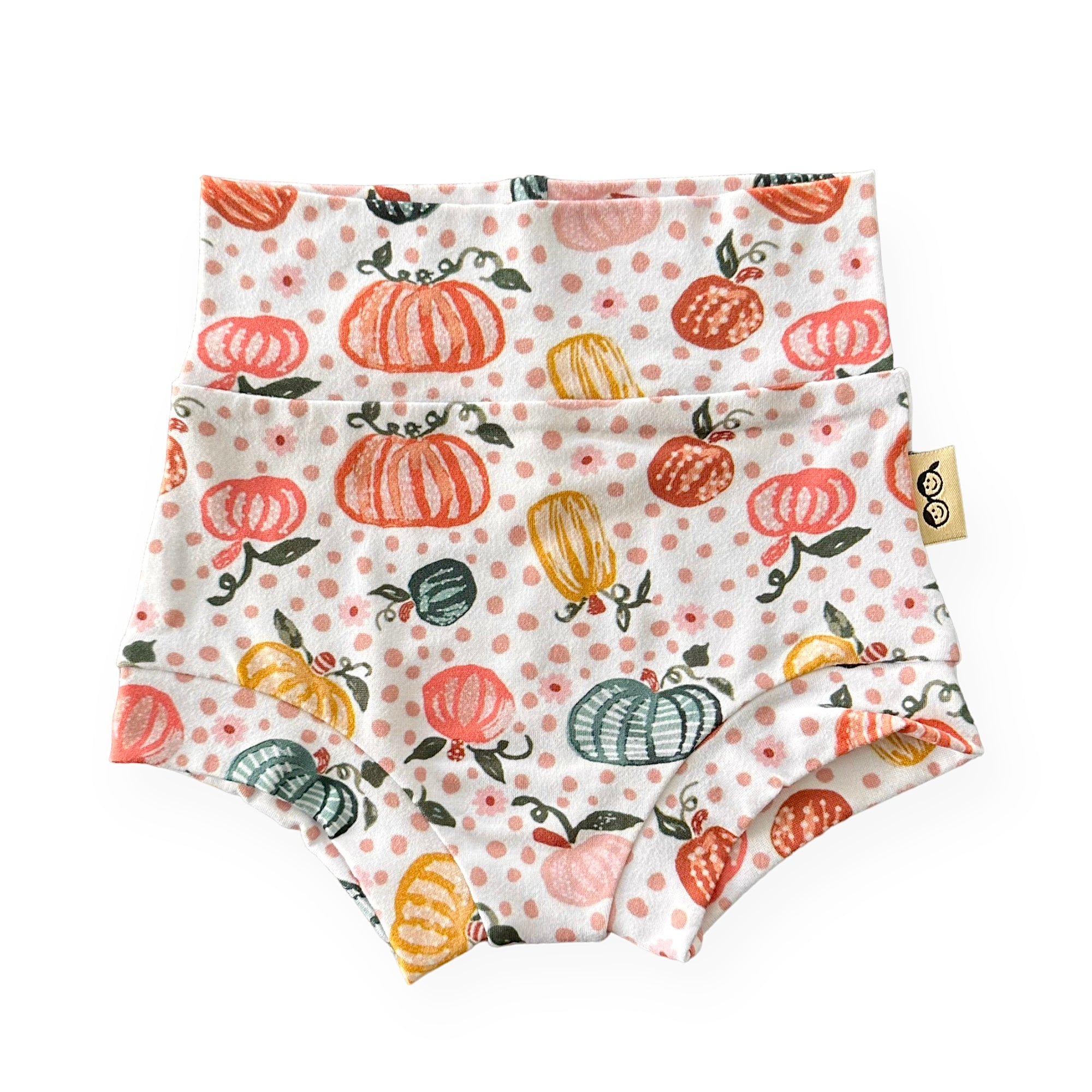 Polka Dot Pumpkins Bummies