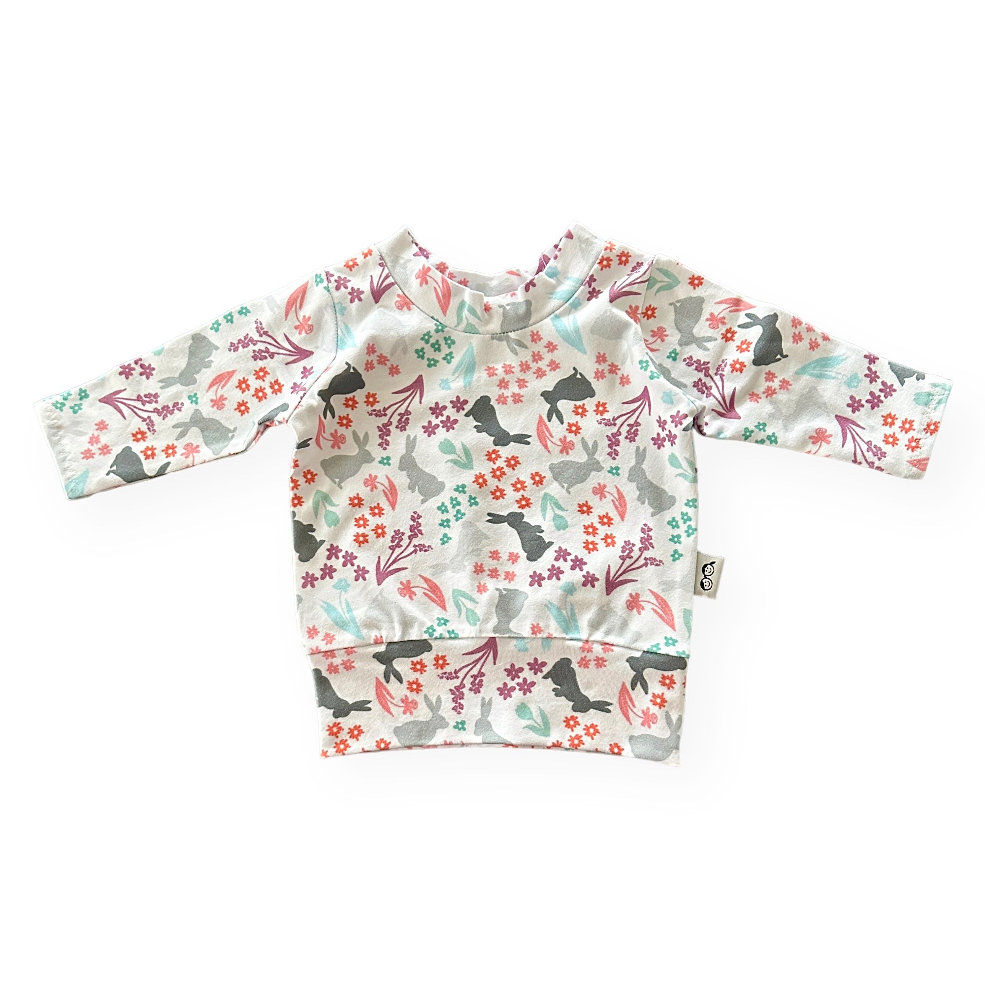 Floral Bunny Lounge Top