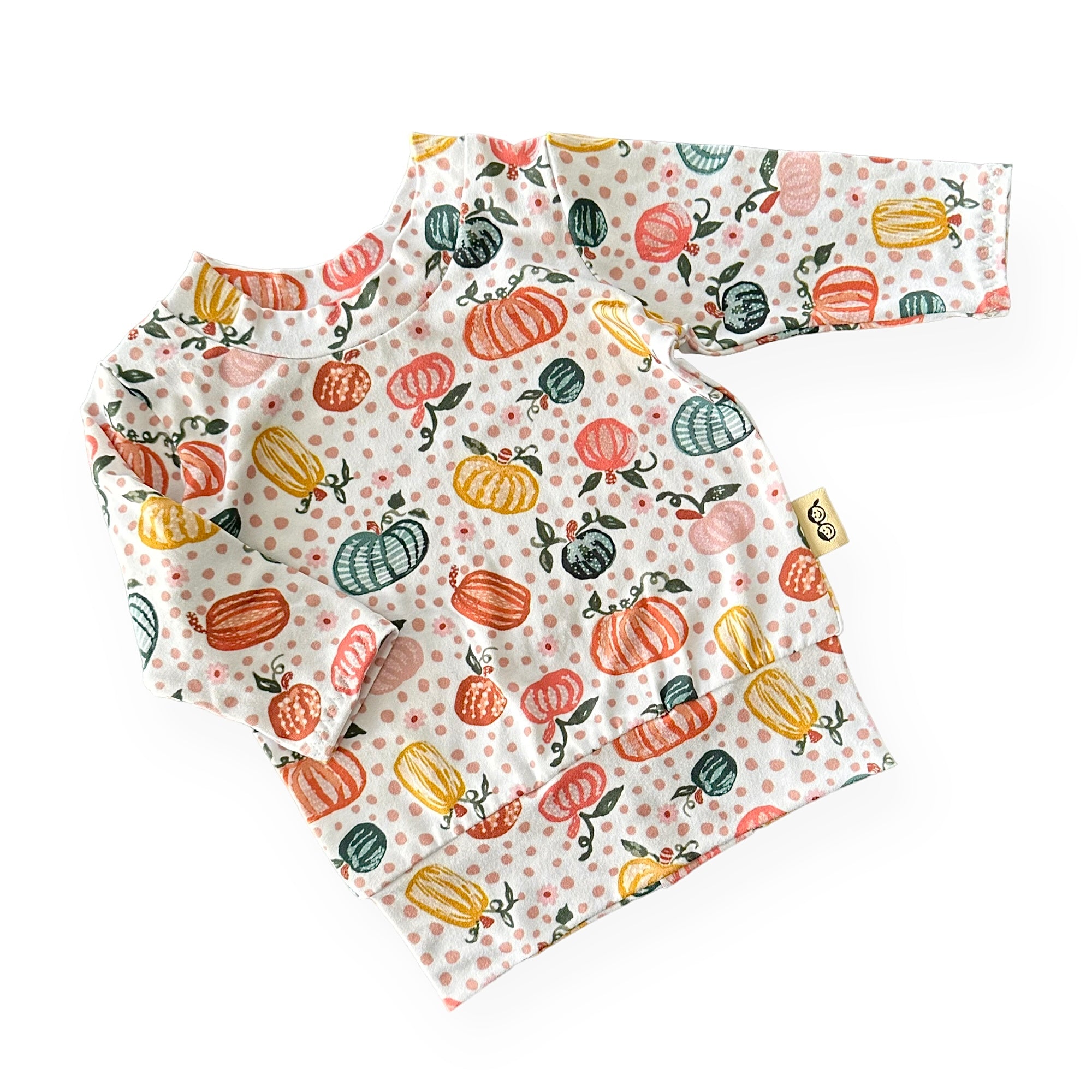 Polka Dot Pumpkins Lounge Top