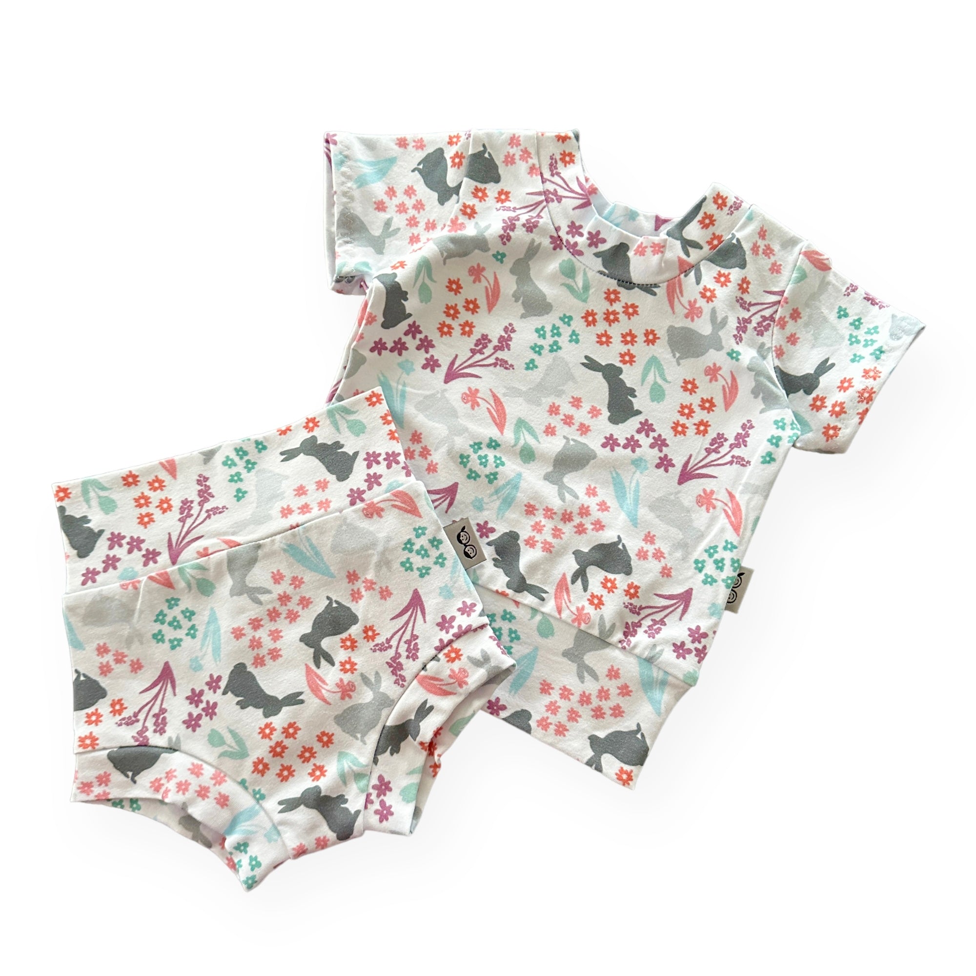 Floral Bunny Summer Lounge Set