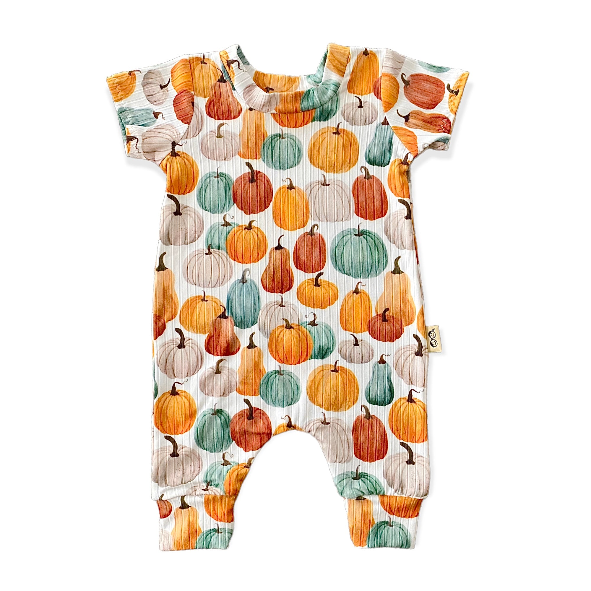 Pumpkin Patch Harem Romper