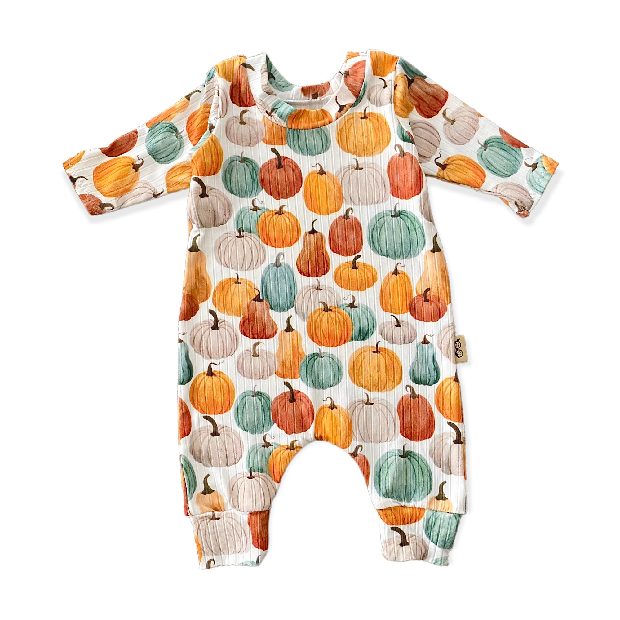 Pumpkin Patch Harem Romper