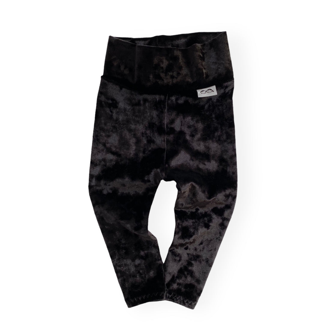 Black Velvet Leggings