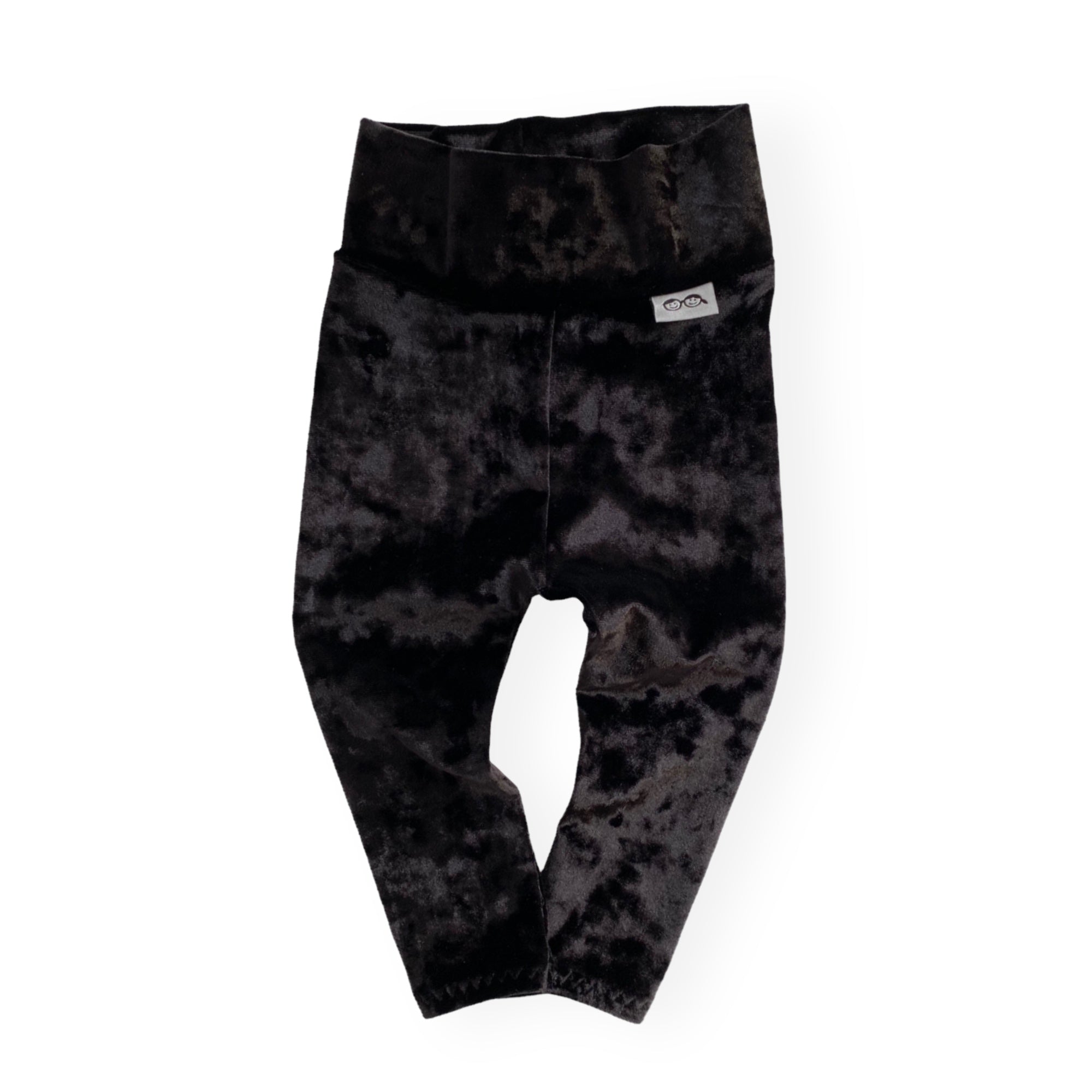 Black Velvet Leggings