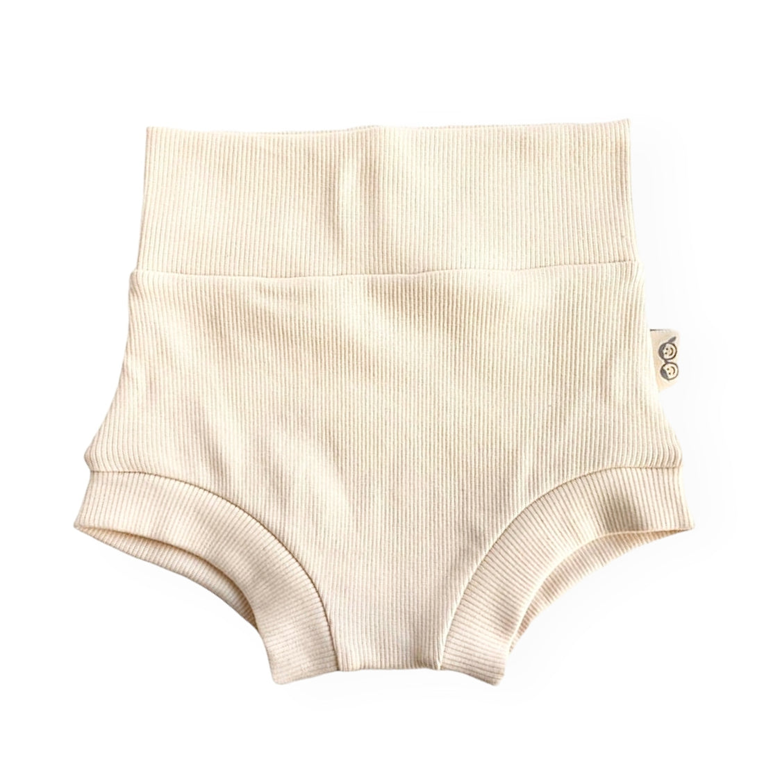 Cream Ribbed Bummies