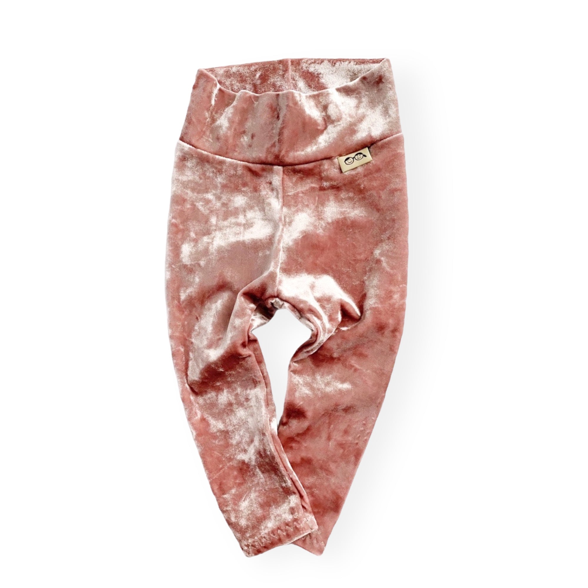 Rose Velvet Leggings