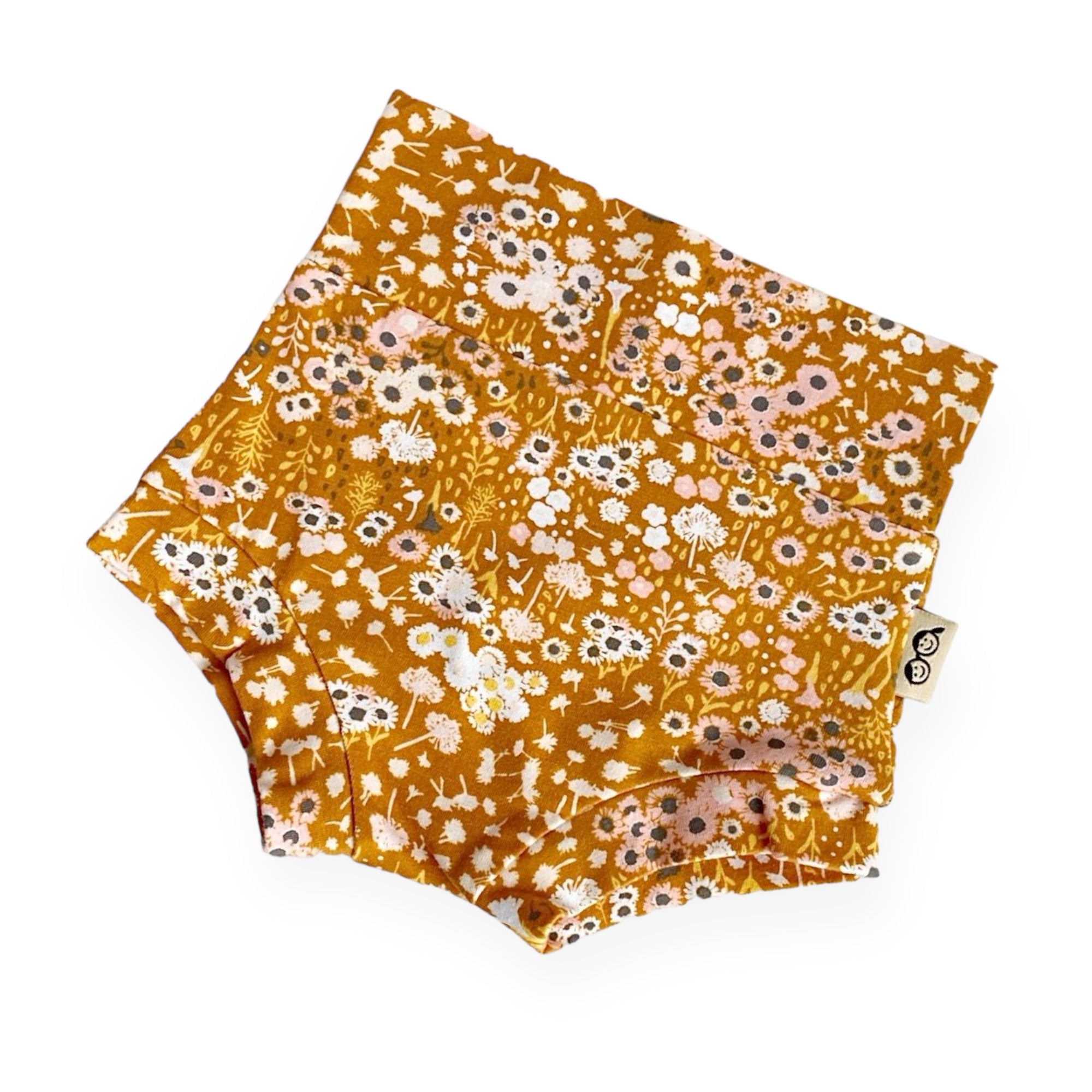 Mustard Floral Bummies