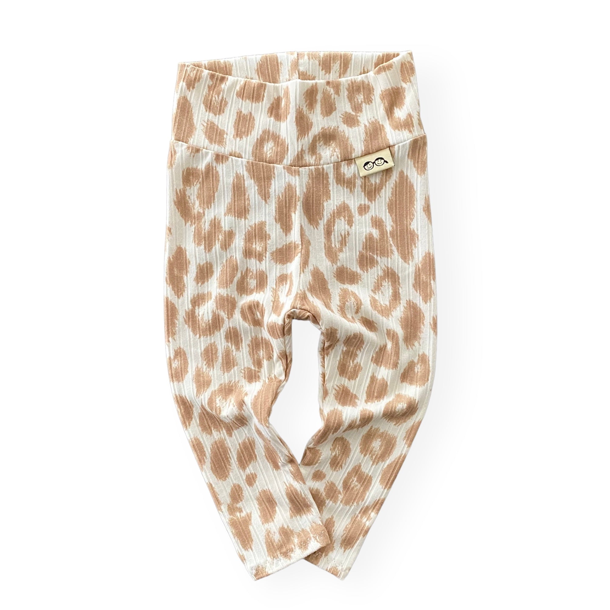 Taupe Cream Leopard Lounge Set