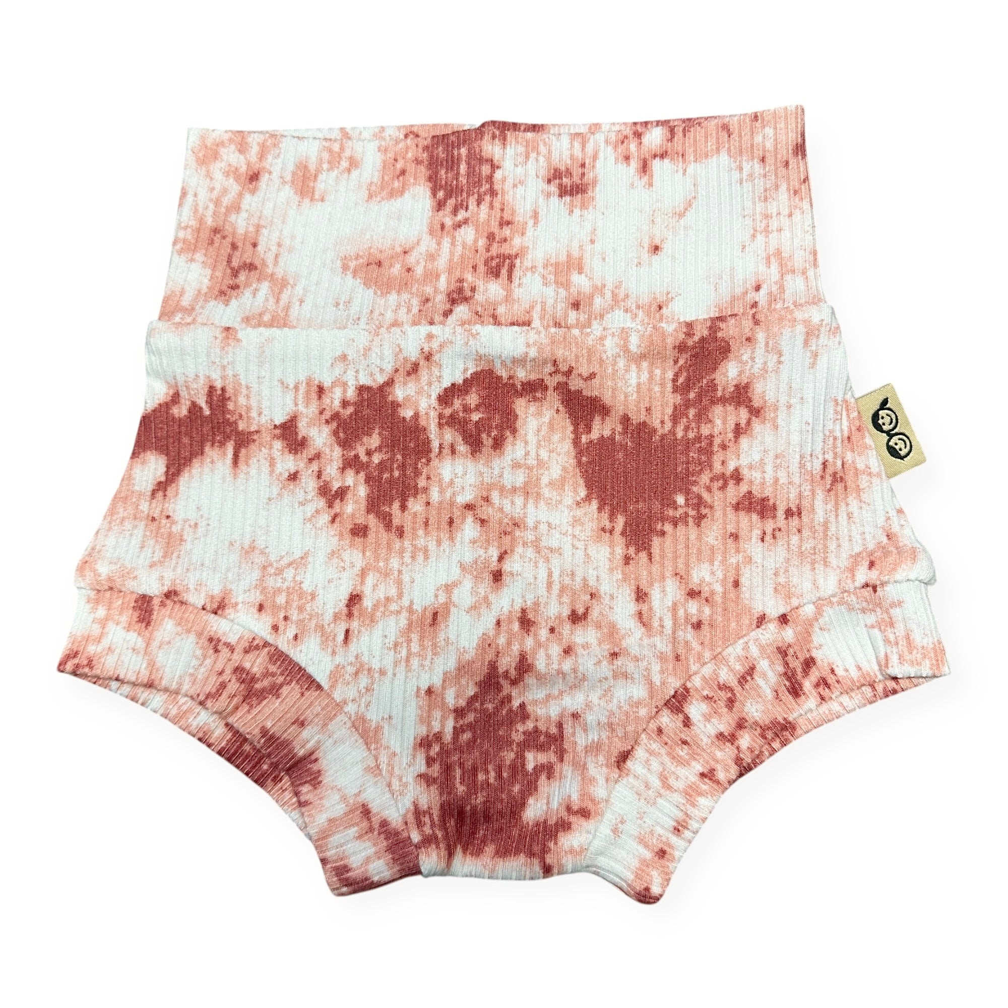 Rose Tie Dye Ribbed Summer Lounge Set
