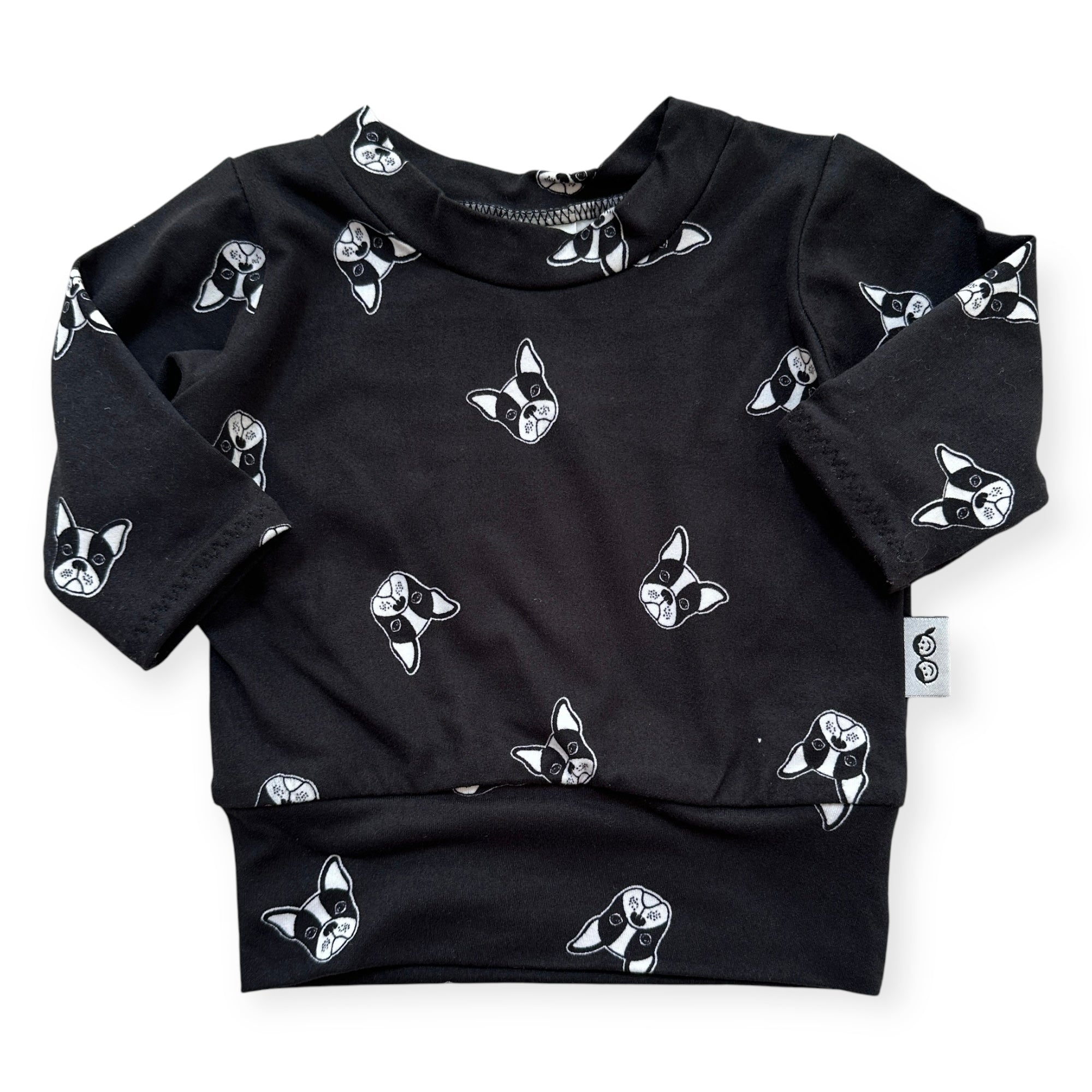 Black French Bulldog Lounge Set
