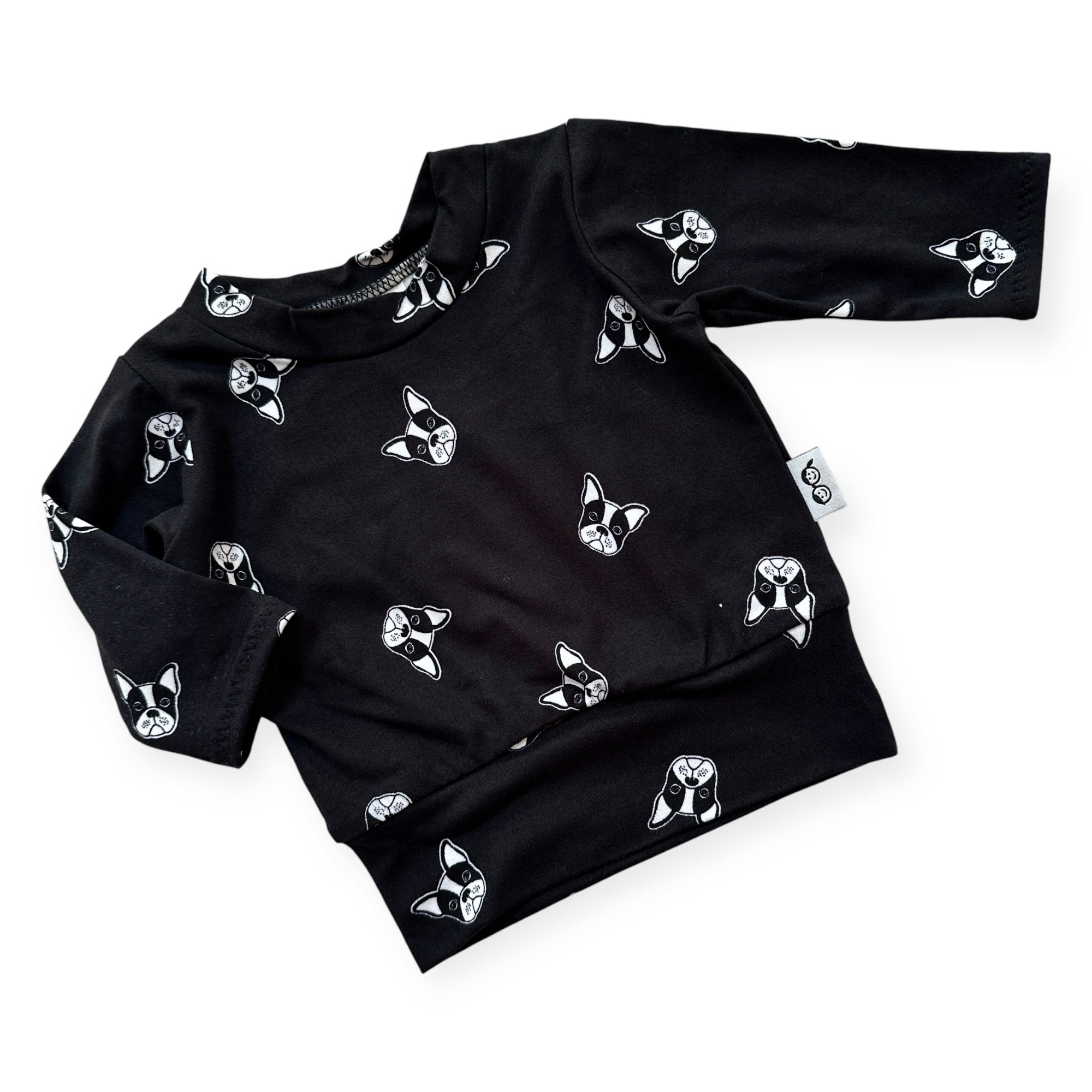 Black French Bulldog Lounge Set