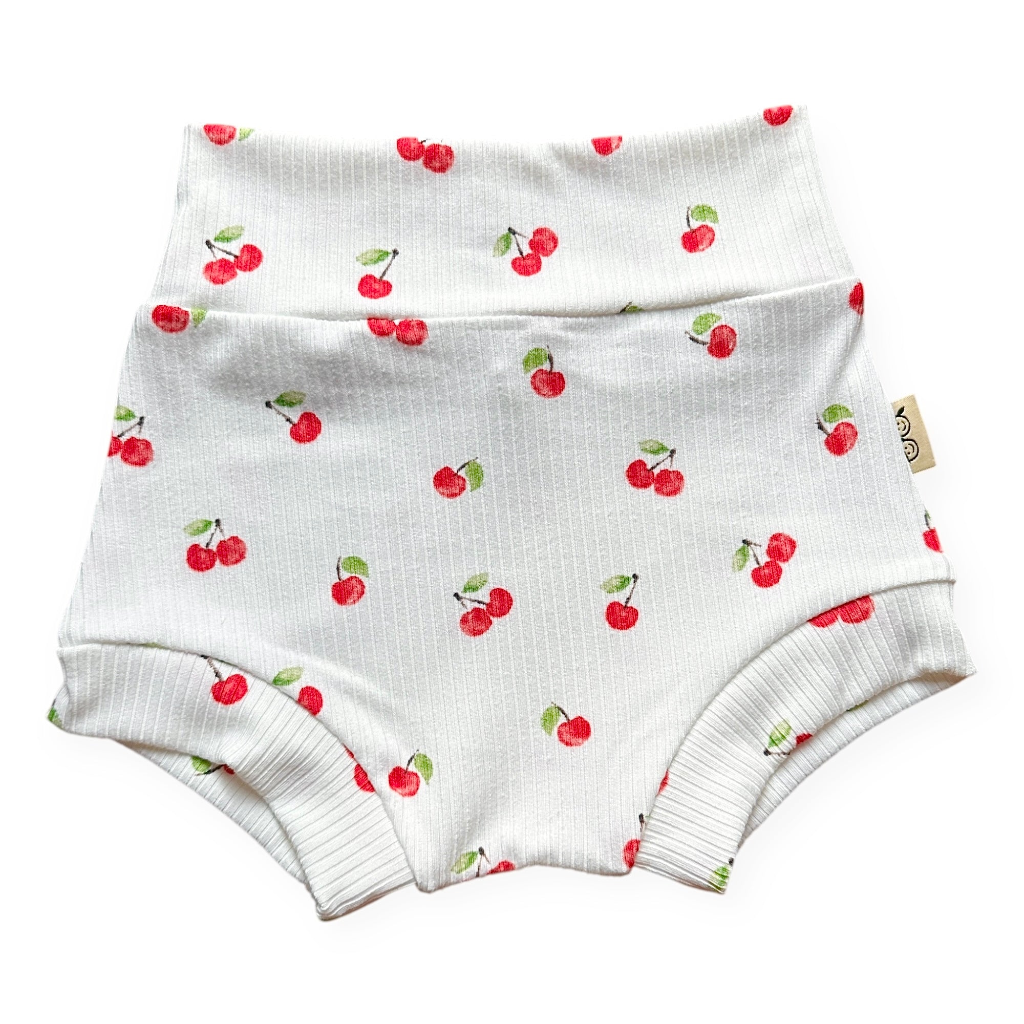 Cherry On Top White Ribbed Summer Lounge Set