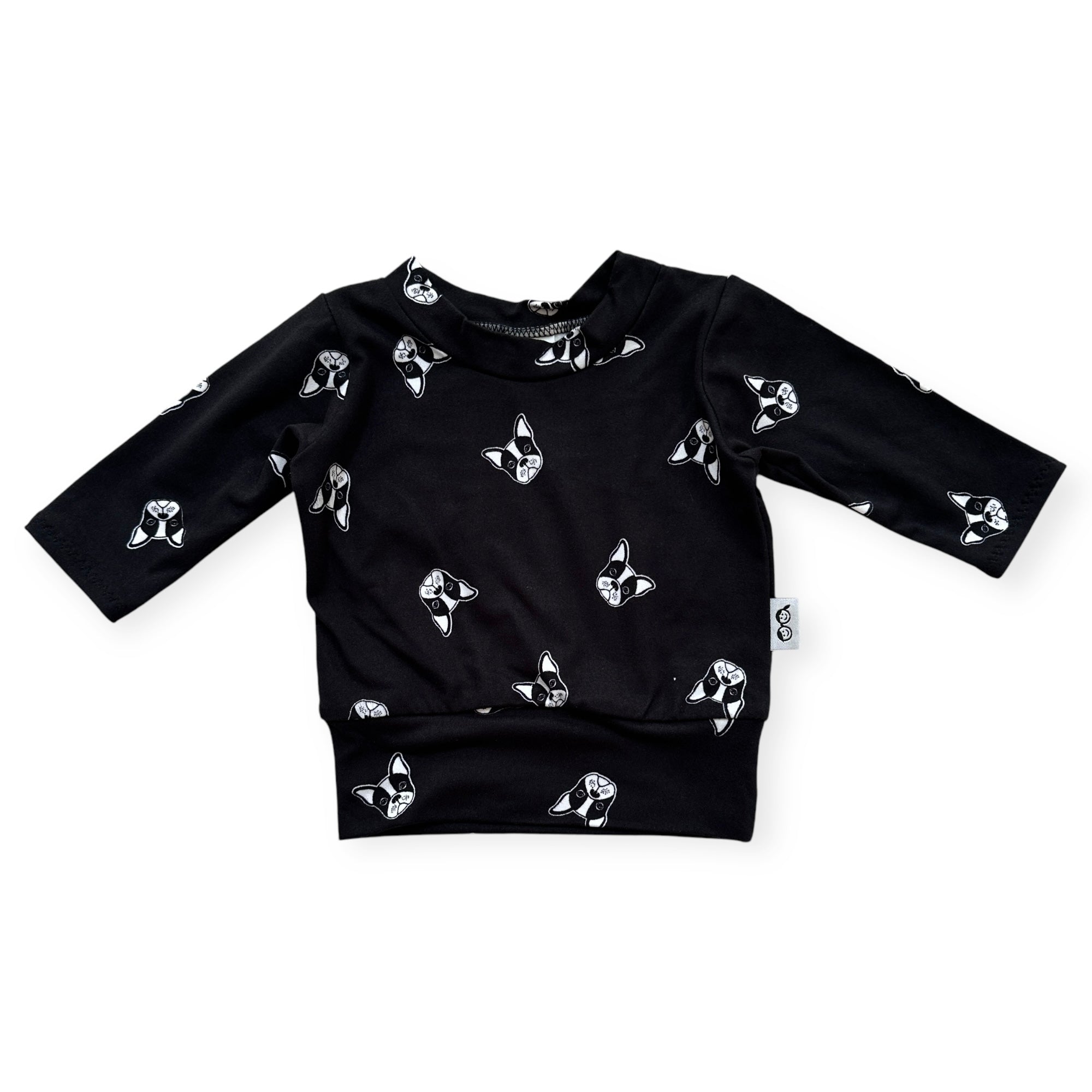 Black French Bulldog Lounge Set