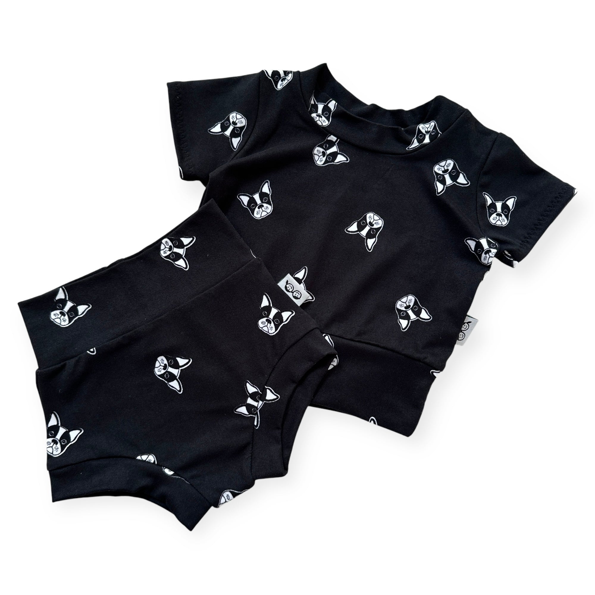 Black French Bulldog Summer Lounge Set