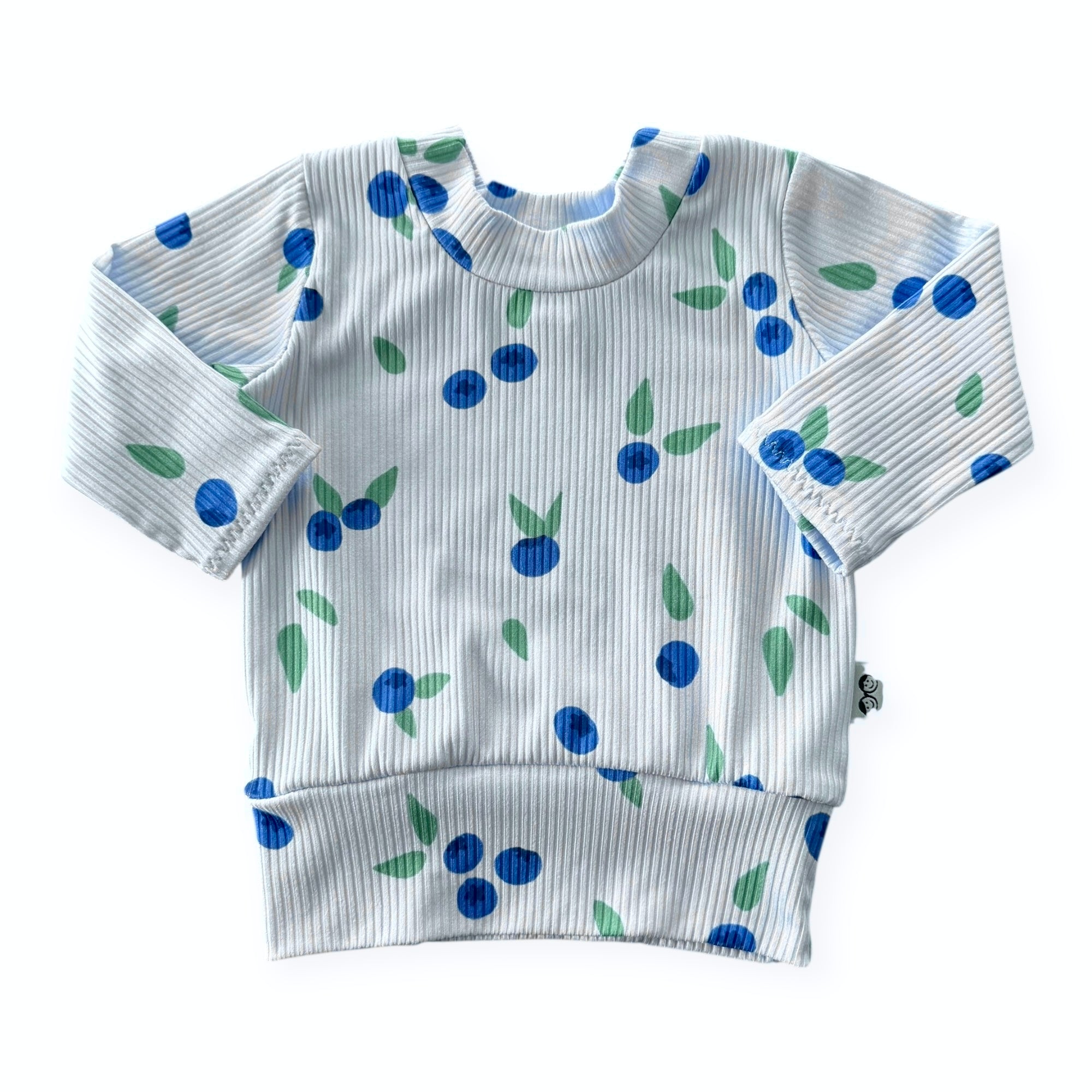 Blueberry Breeze Ribbed Lounge Set