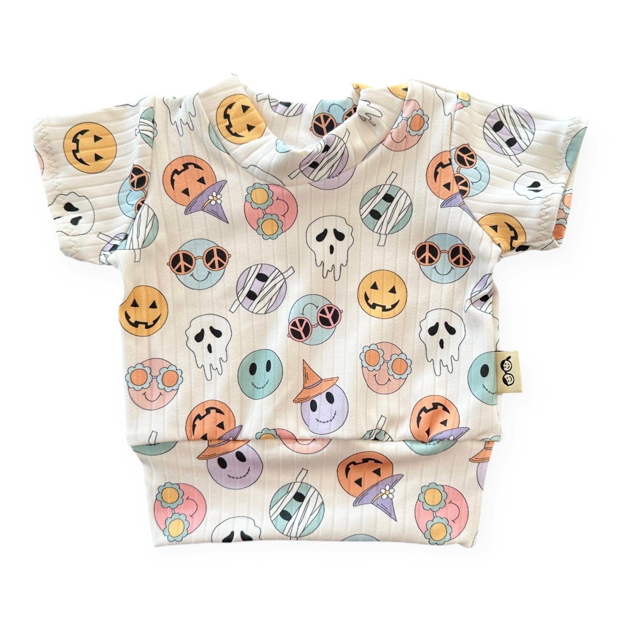 Smiley Spooks Top - Short, Long or Sleeveless