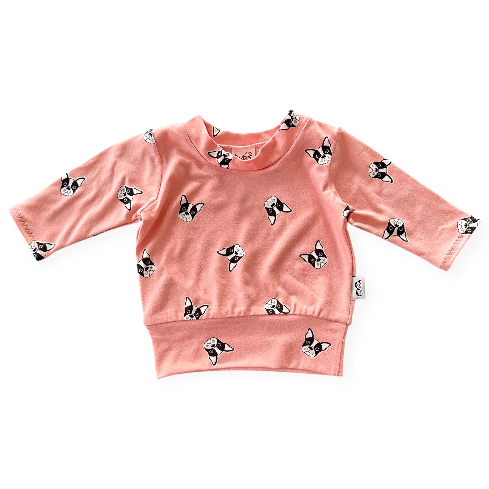 Peach French Bulldog Lounge Set