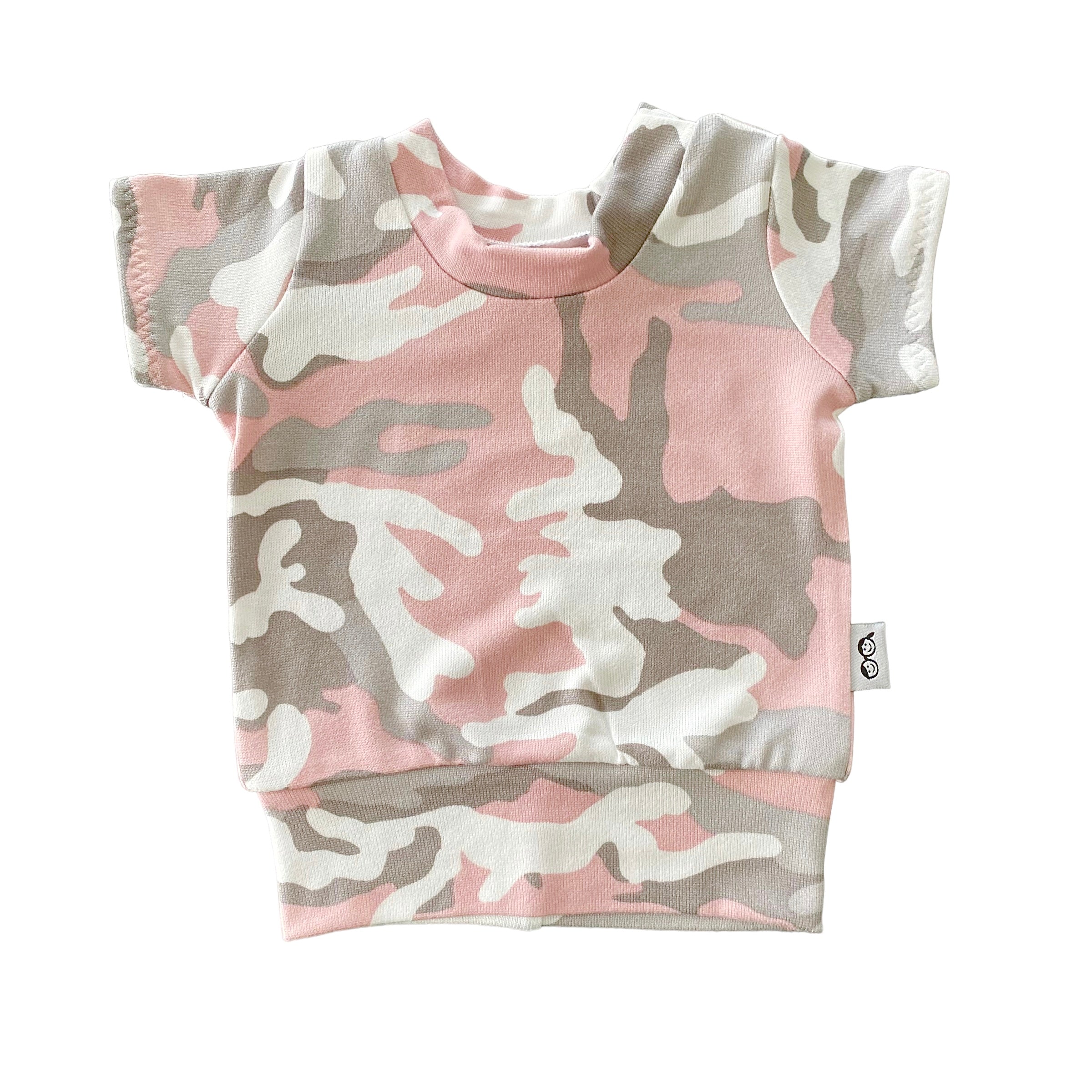 Pink Camo Summer Lounge Top