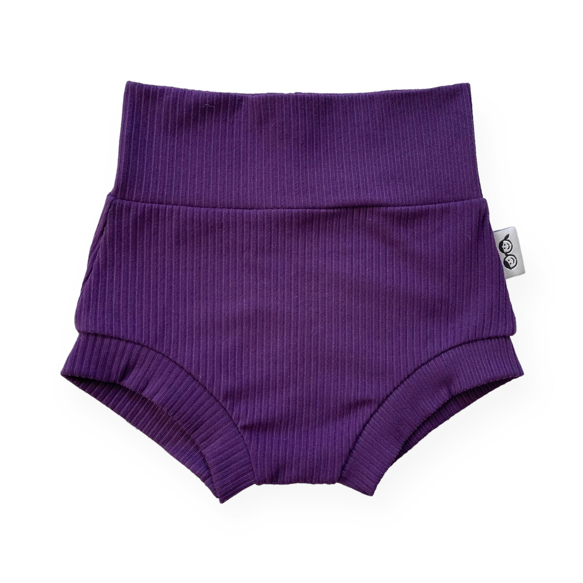 Purple Ribbed Summer Lounge Set