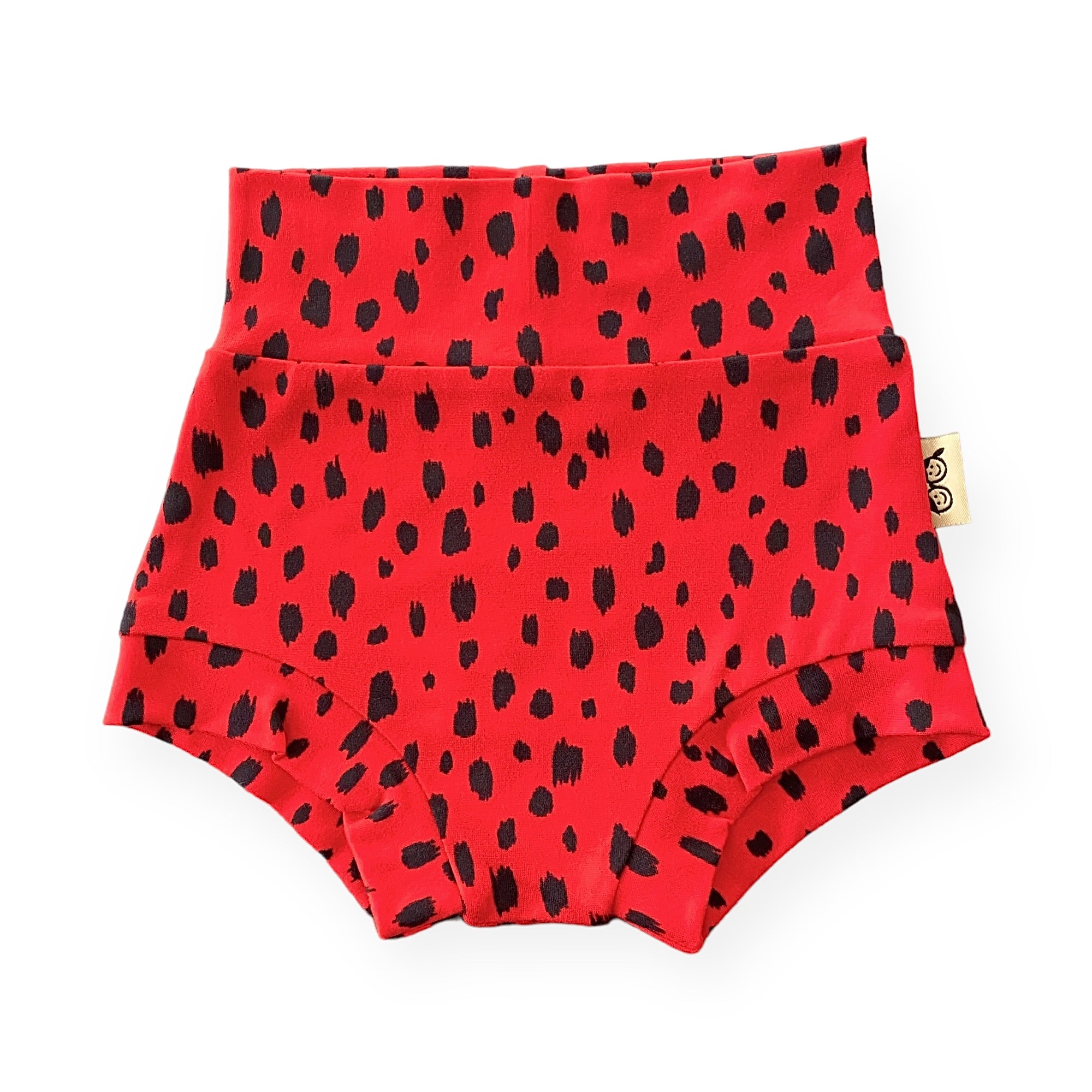 Red Brush Spots Summer Lounge Set