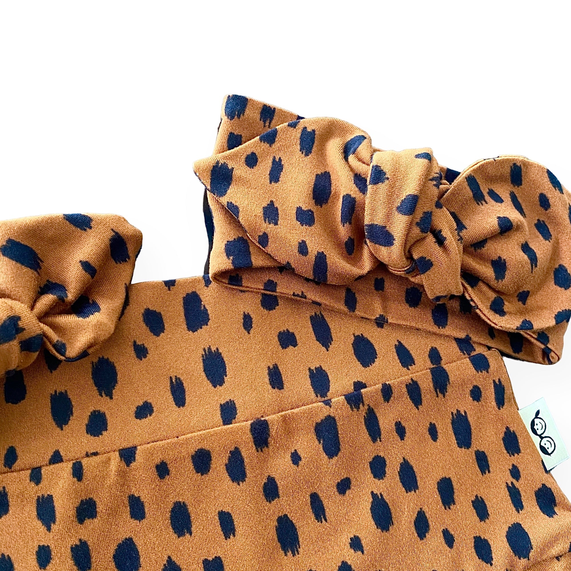 Tan Brush Spots Bummies and/or Headbands