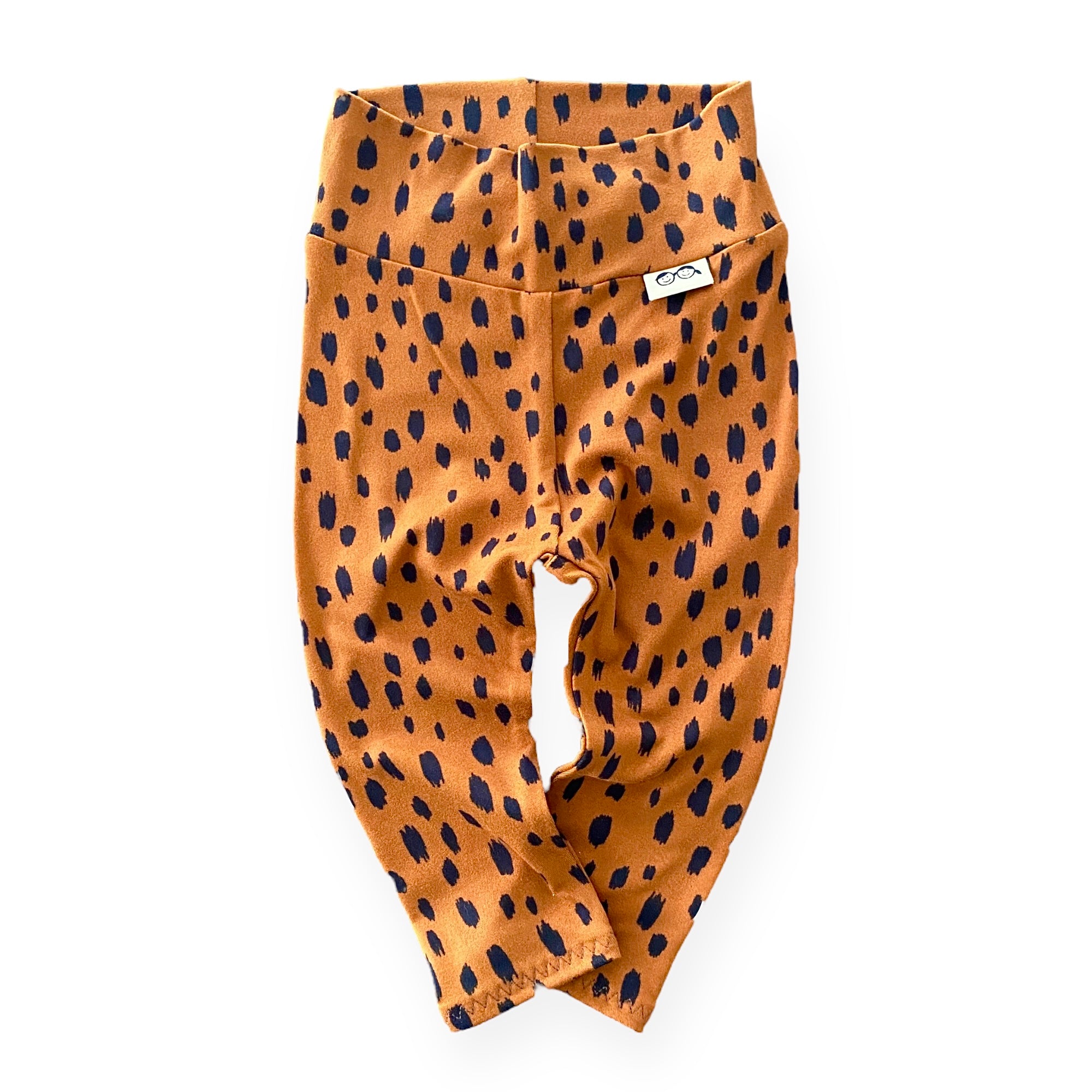 Tan Brush Spots Leggings and/or Headbands