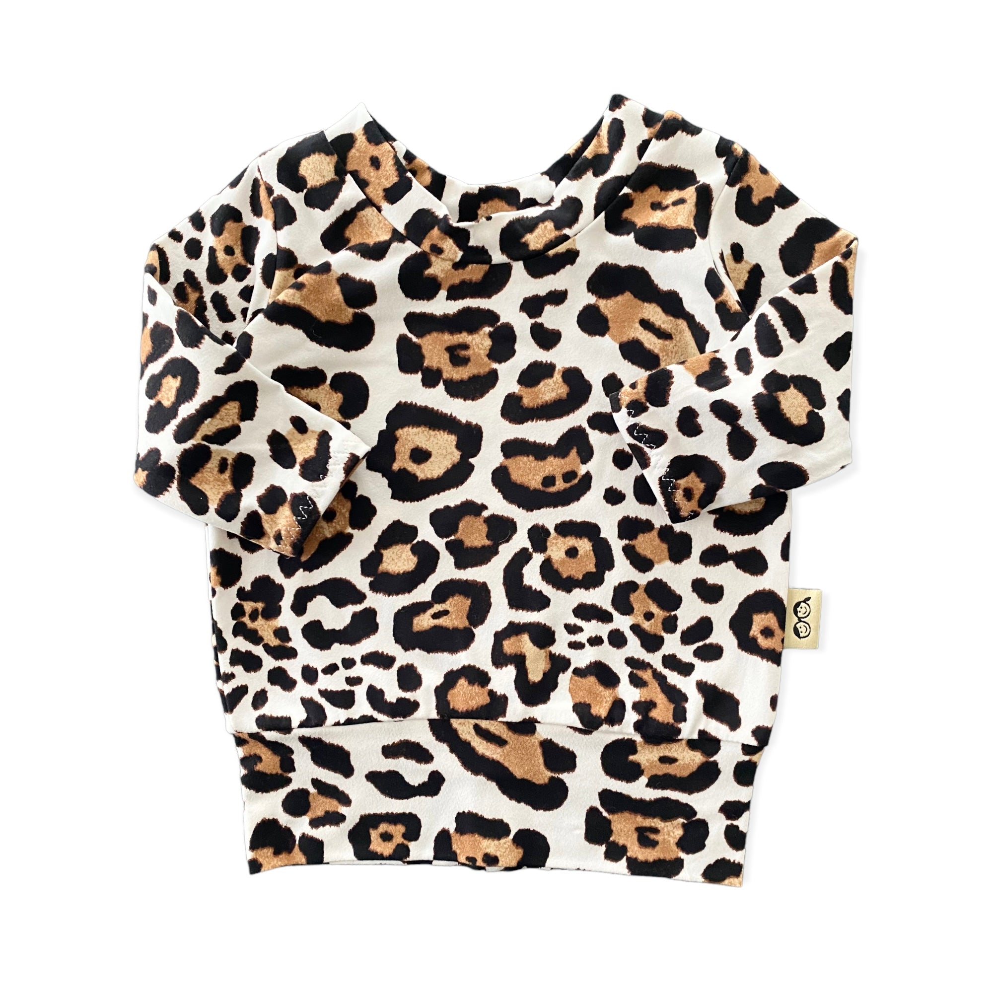 Ivory Leopard Lounge Top