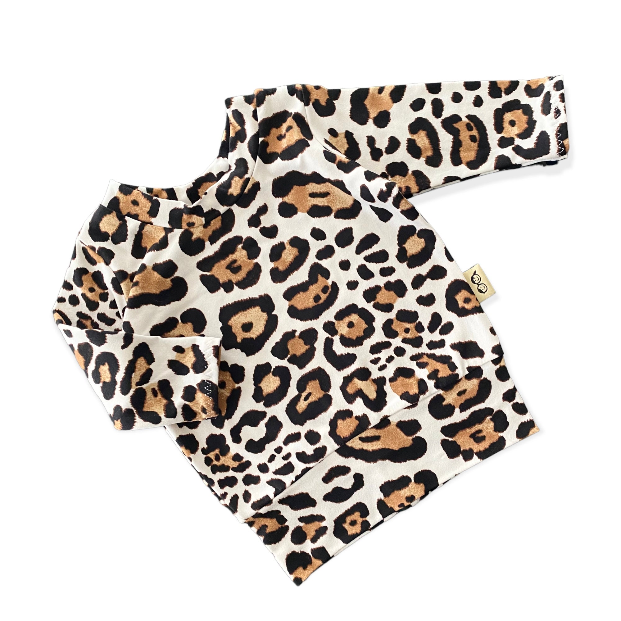 Ivory Leopard Lounge Top