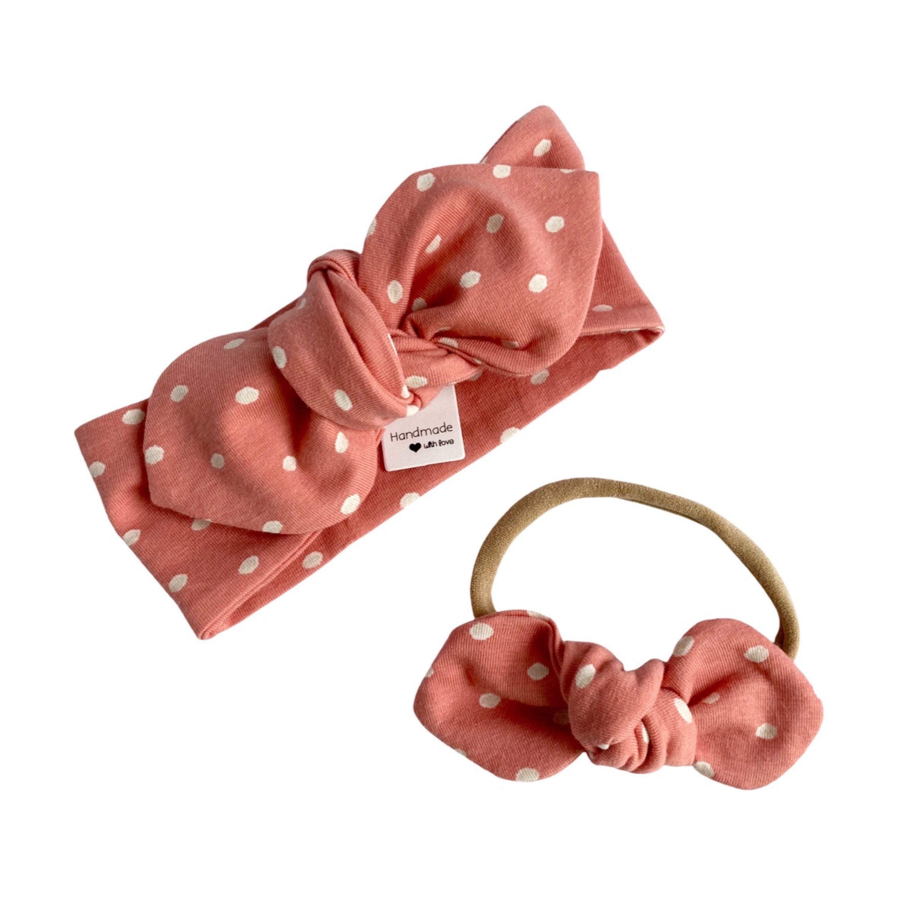 Allium Specks Rose Headbands