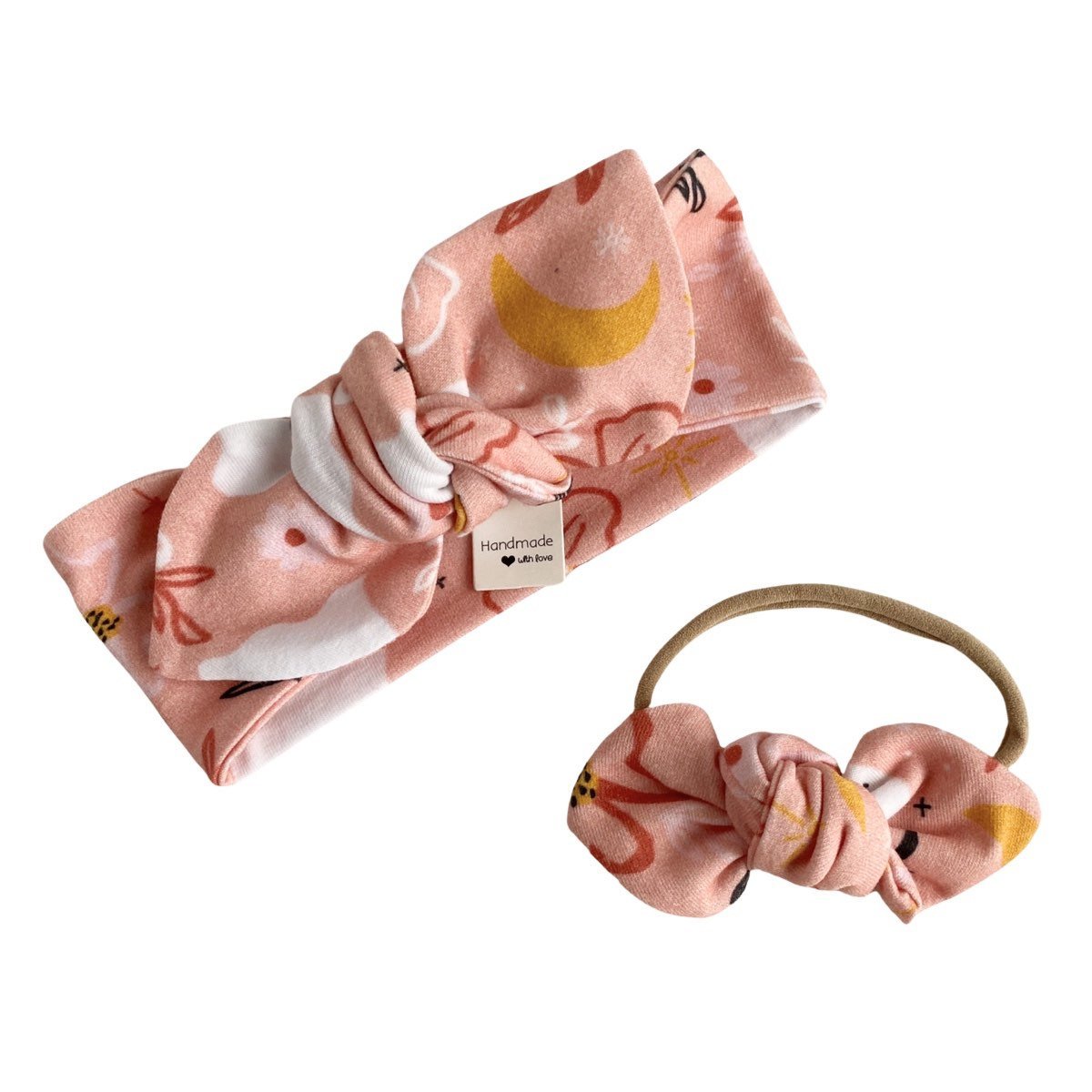 Ghouls on Peach Headbands