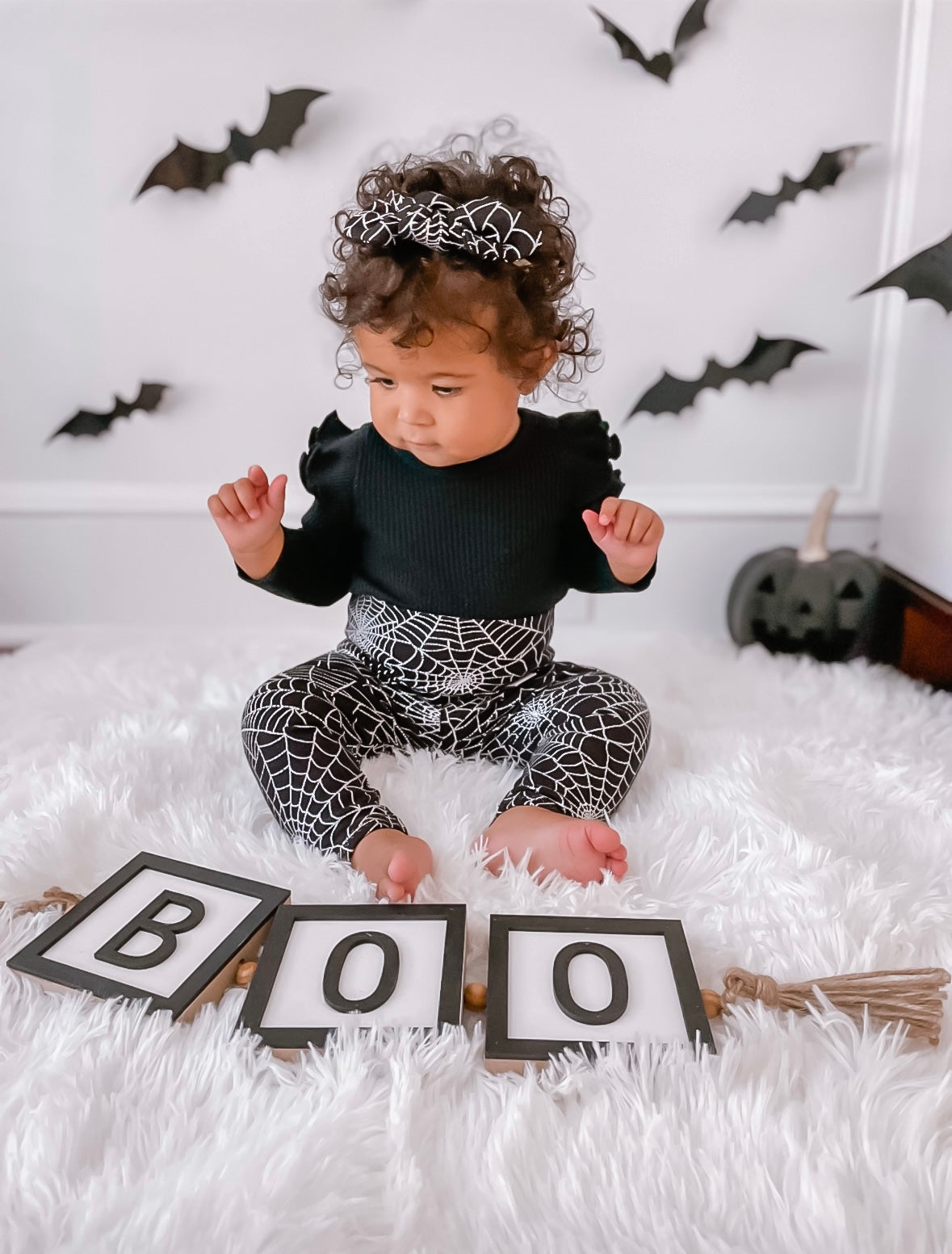 Spiderweb Halloween Leggings