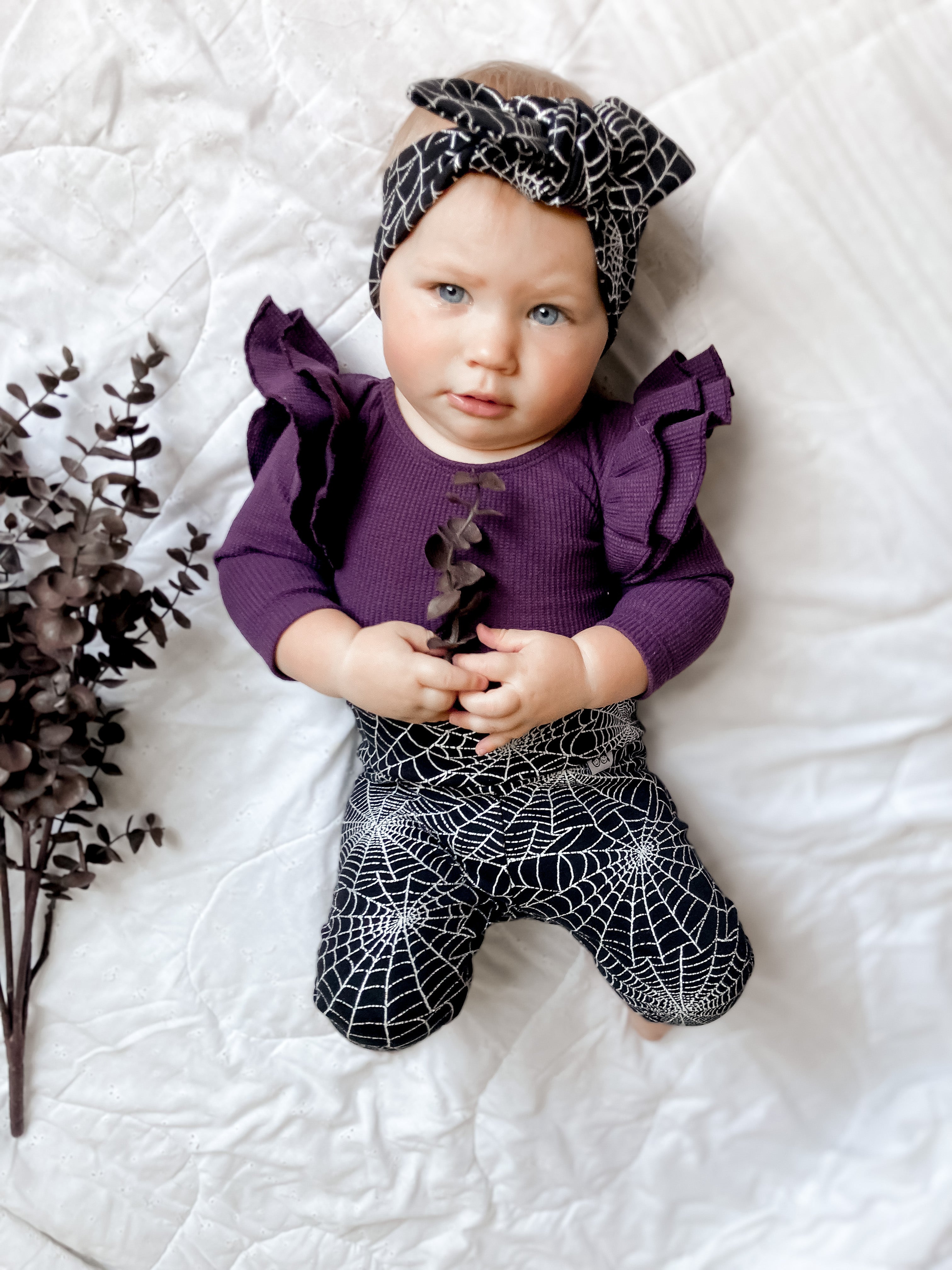 Spiderweb Halloween Leggings