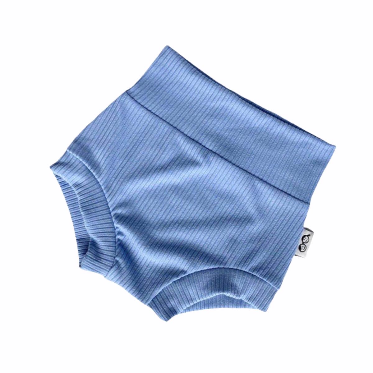 Blue Ribbed Bummies