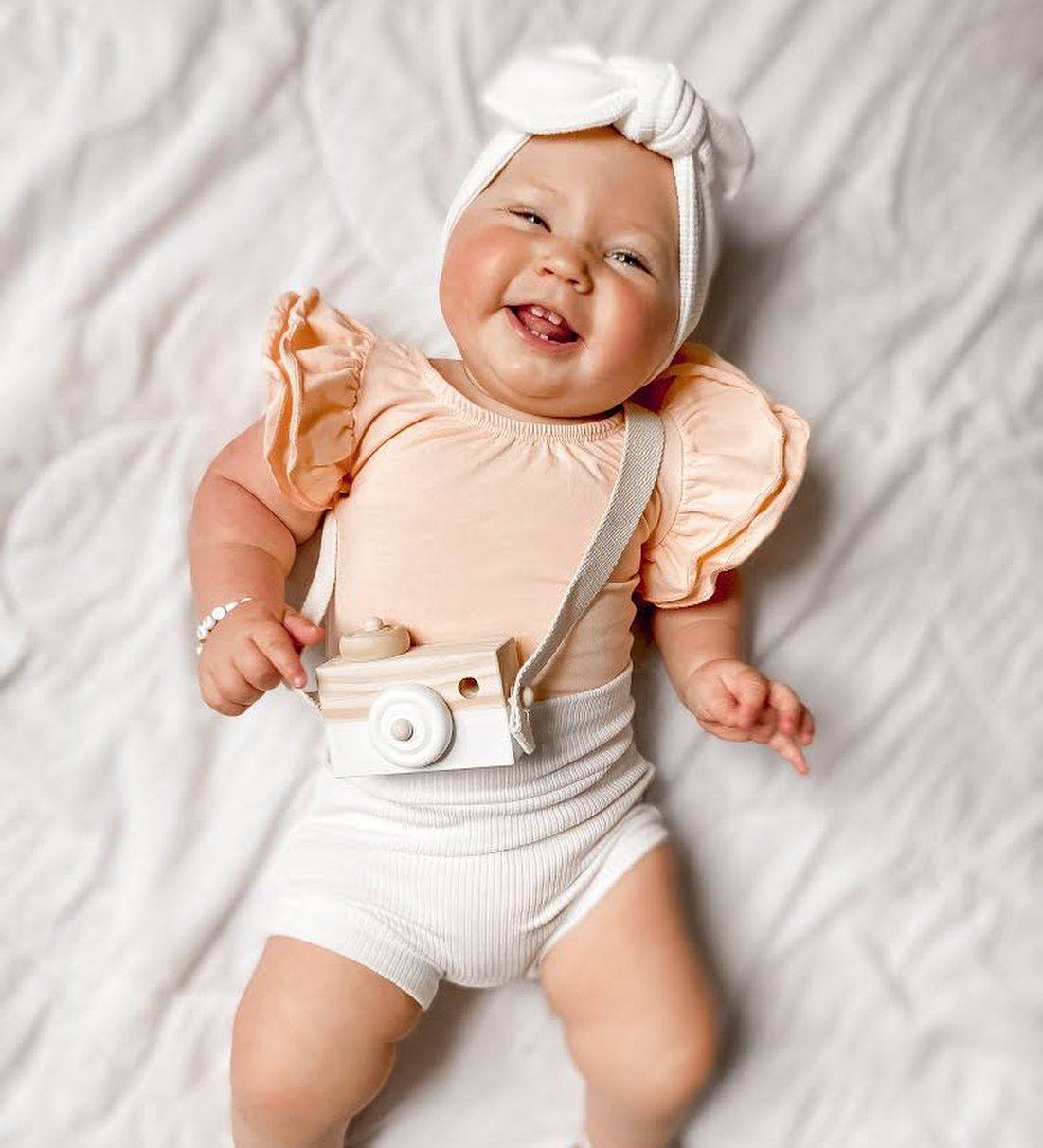White Rib Bummies and/or Headbands