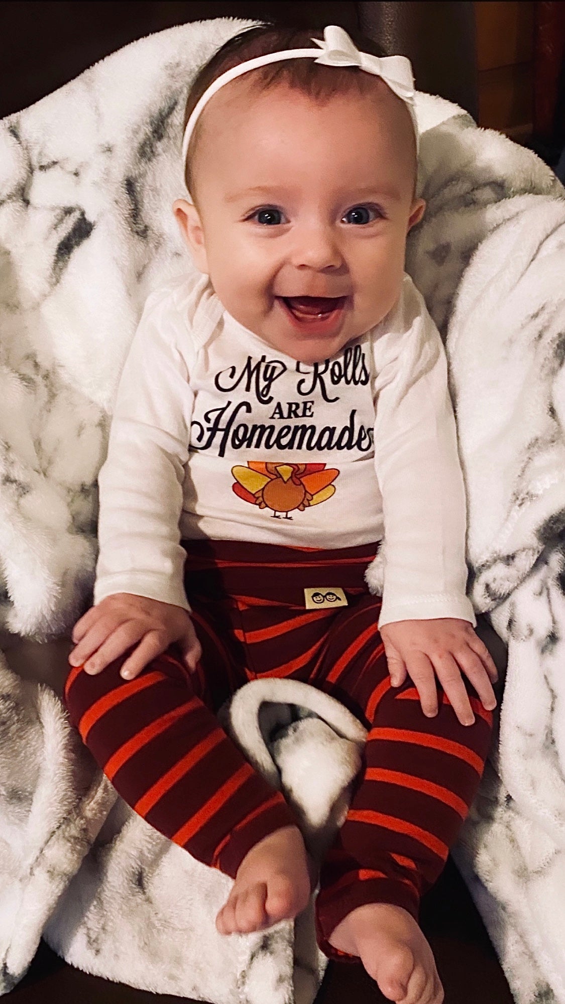 Striped Burgundy Red Leggings and/or Headbands