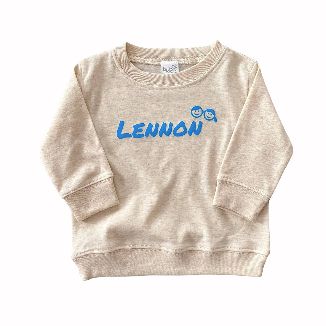Personalized Name Pullover with Blue Font
