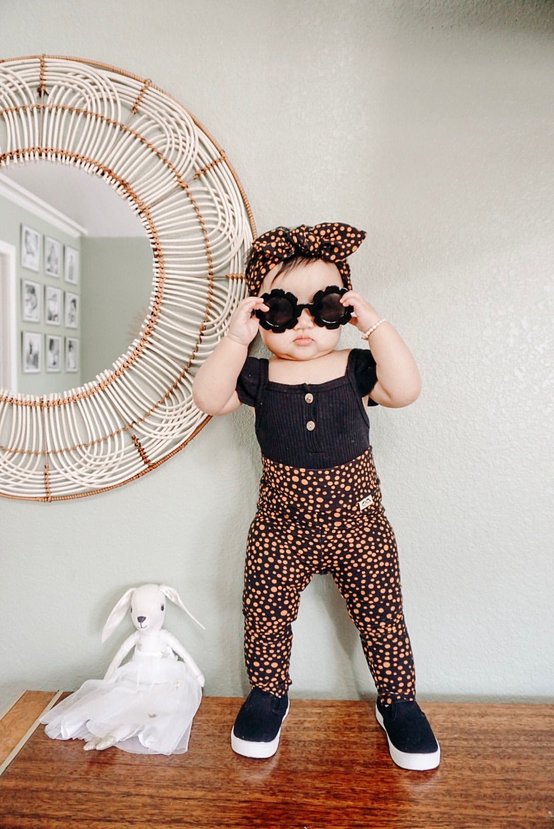 Black Baby Sunglasses