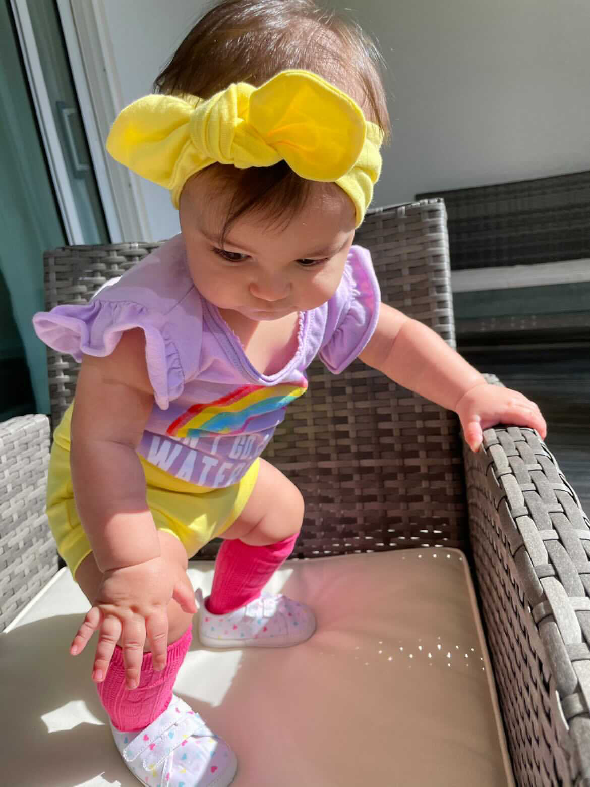 Yellow Bummies and/or Headbands