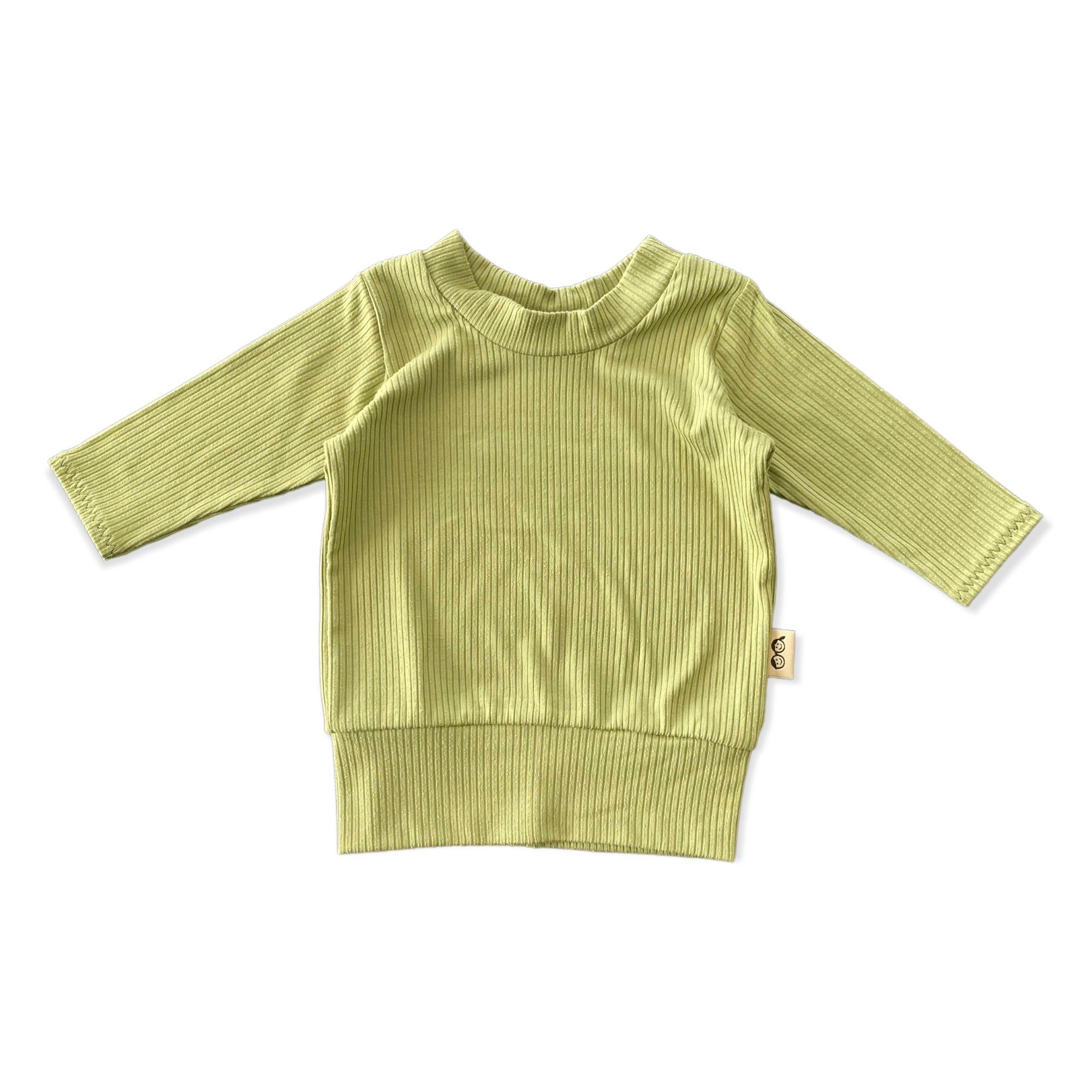 Avocado Ribbed Lounge Set