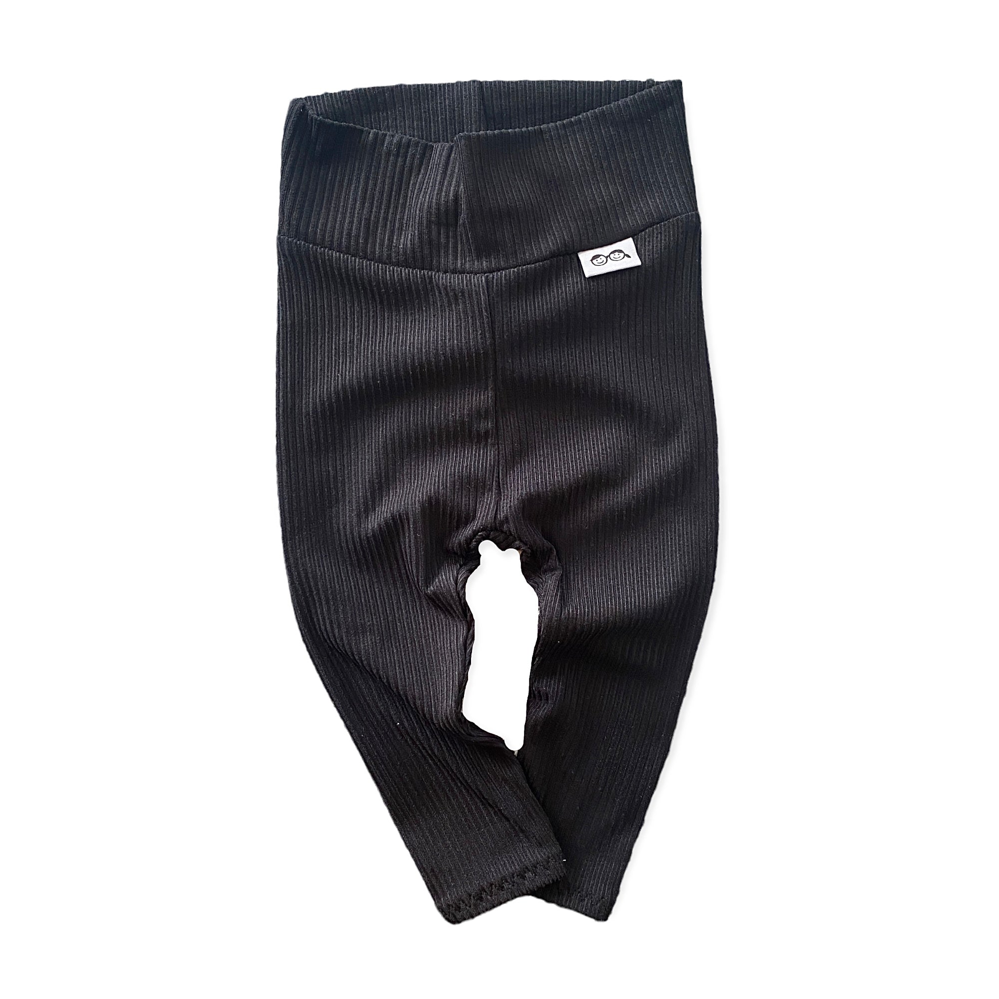 Black Ribbed Lounge Set