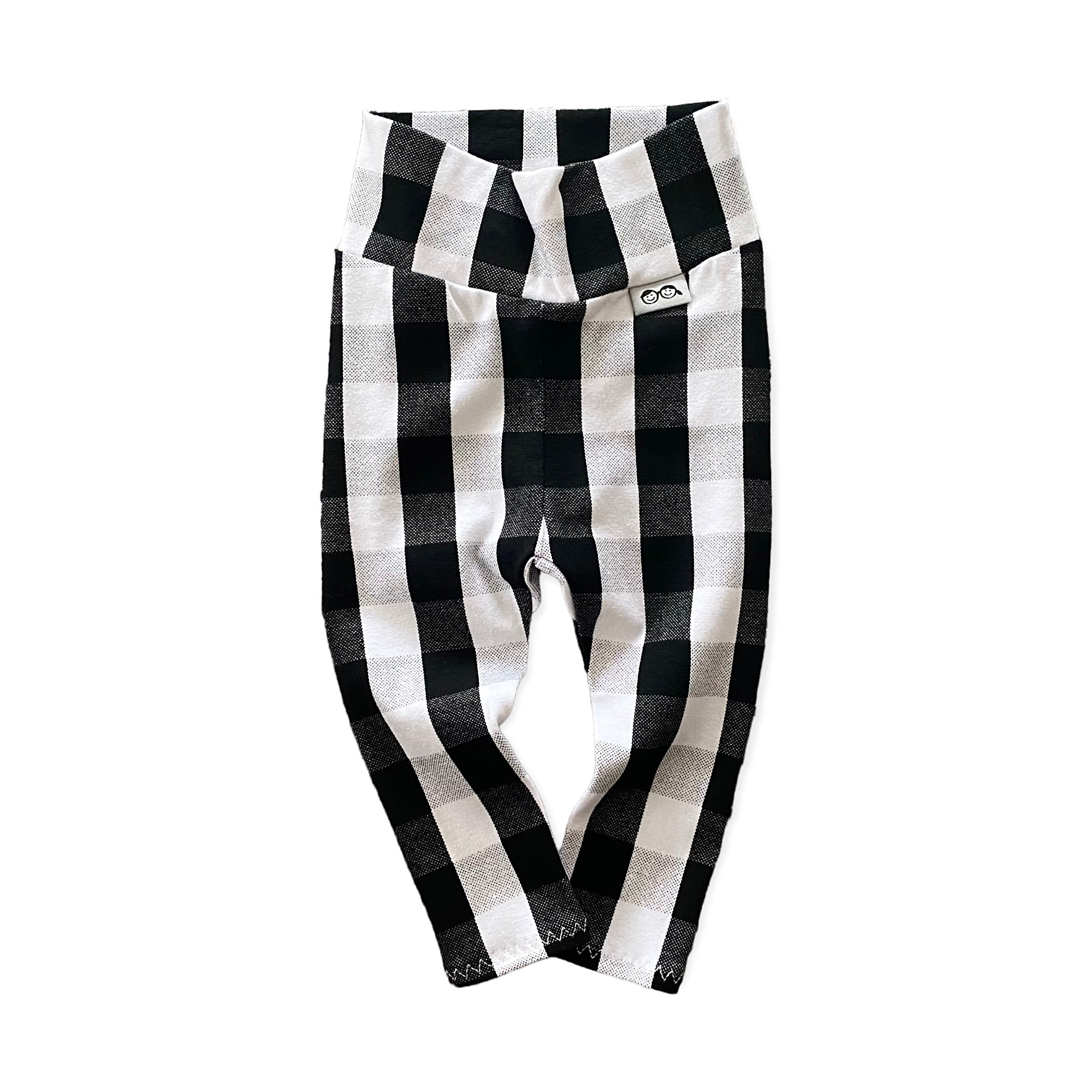 Black and White Plaid Dudis Lounge Set