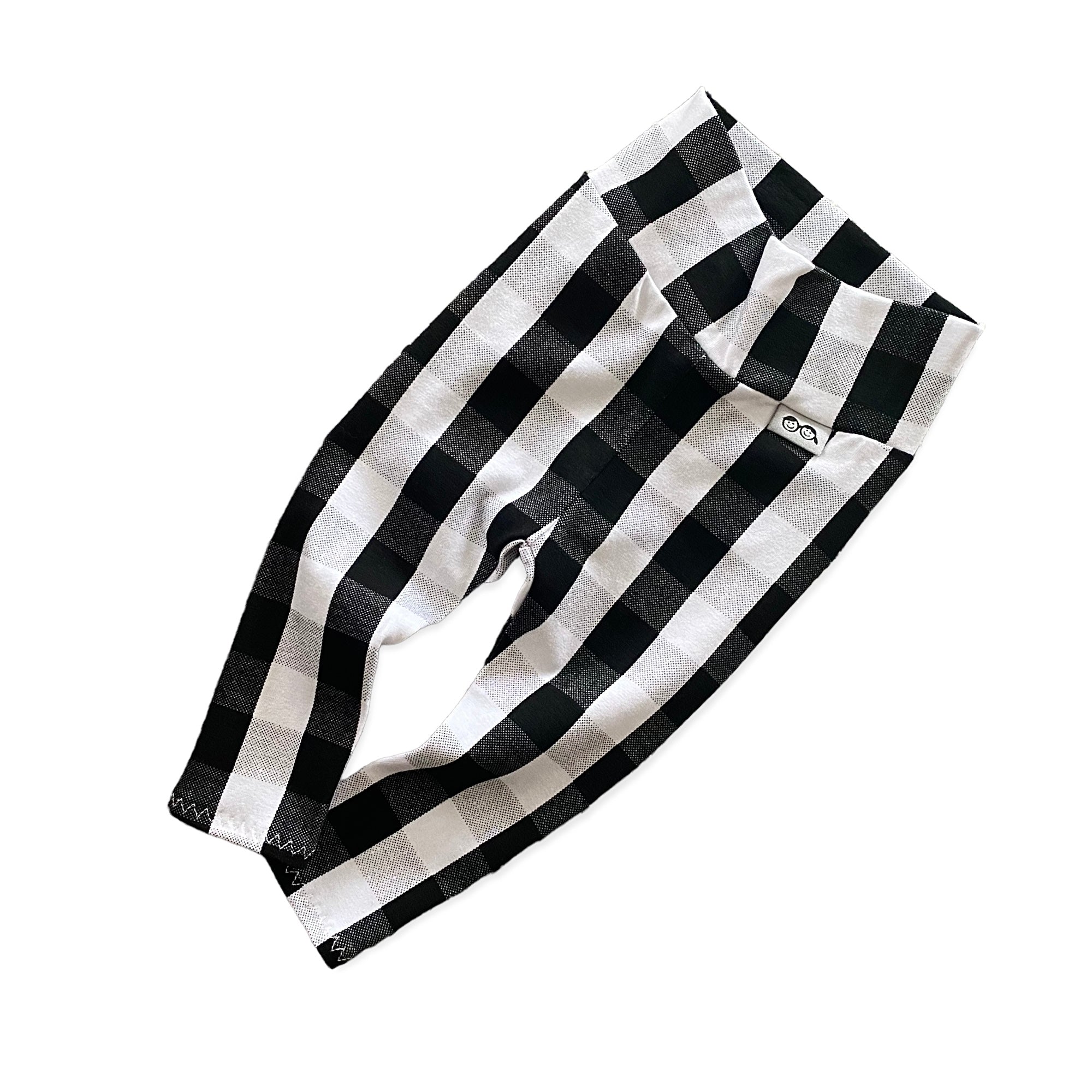 Black and White Plaid Dudis Lounge Set