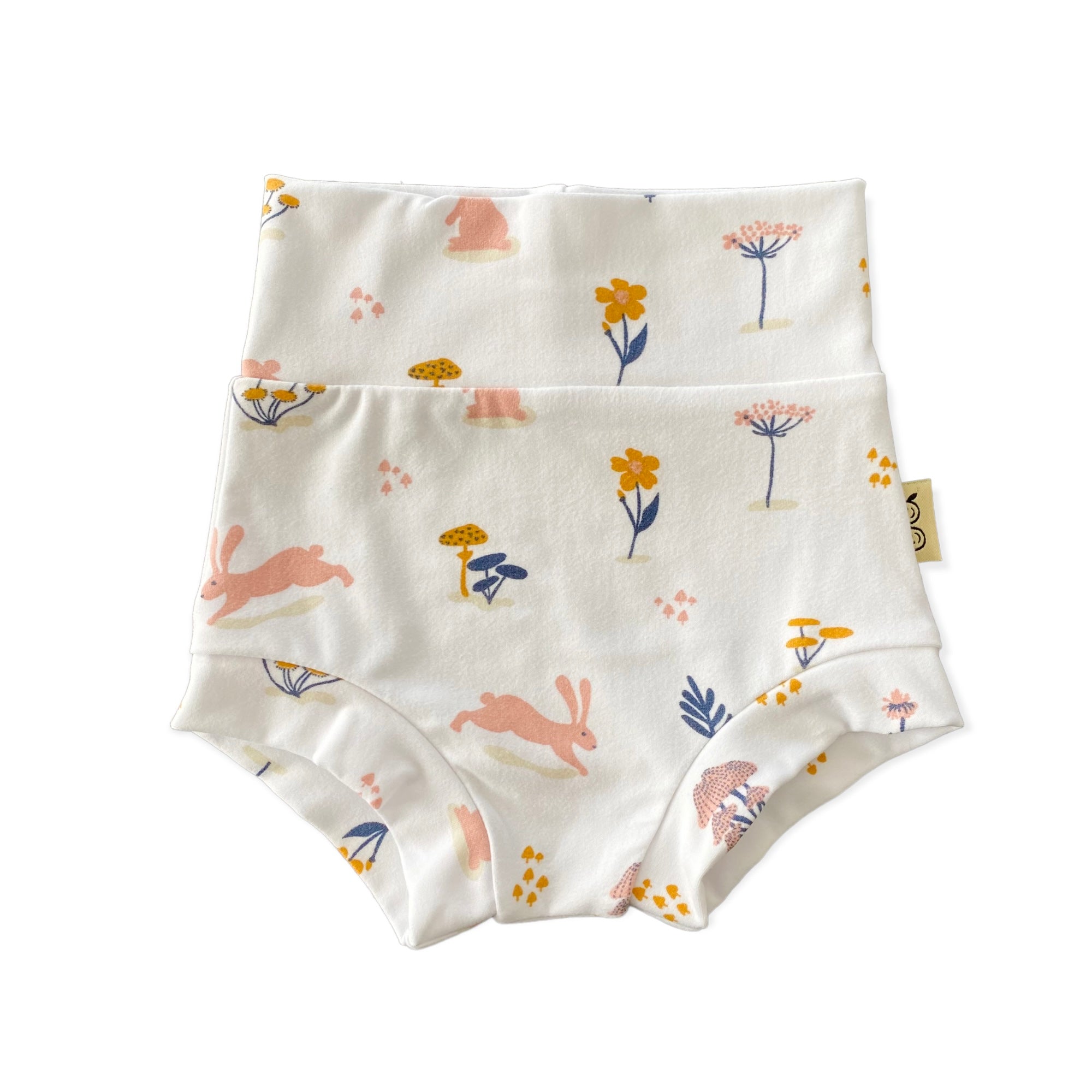 Bunny Hop On White Bummies and/or Headbands